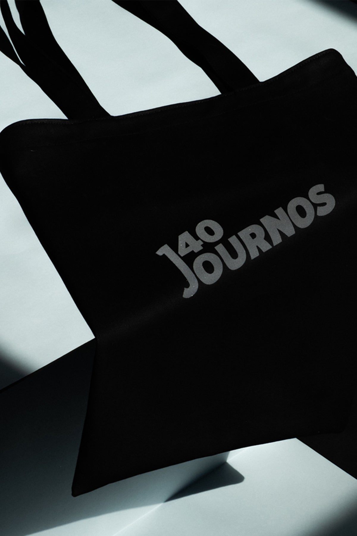140 Journos Tote Bag - Black