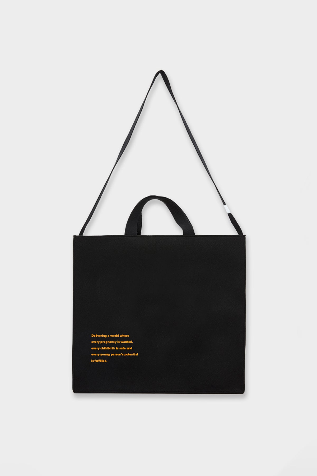 UNFPA Tote Bag Dots - Black