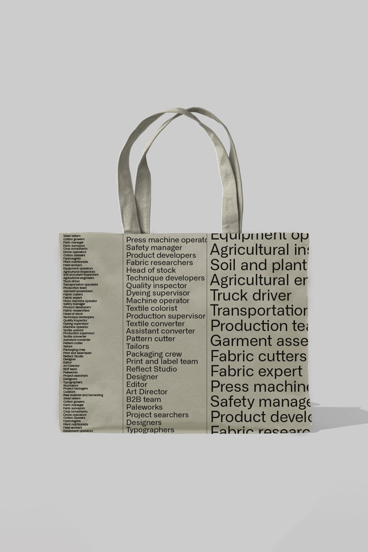 Paleworks Tote Bag - Light Gray