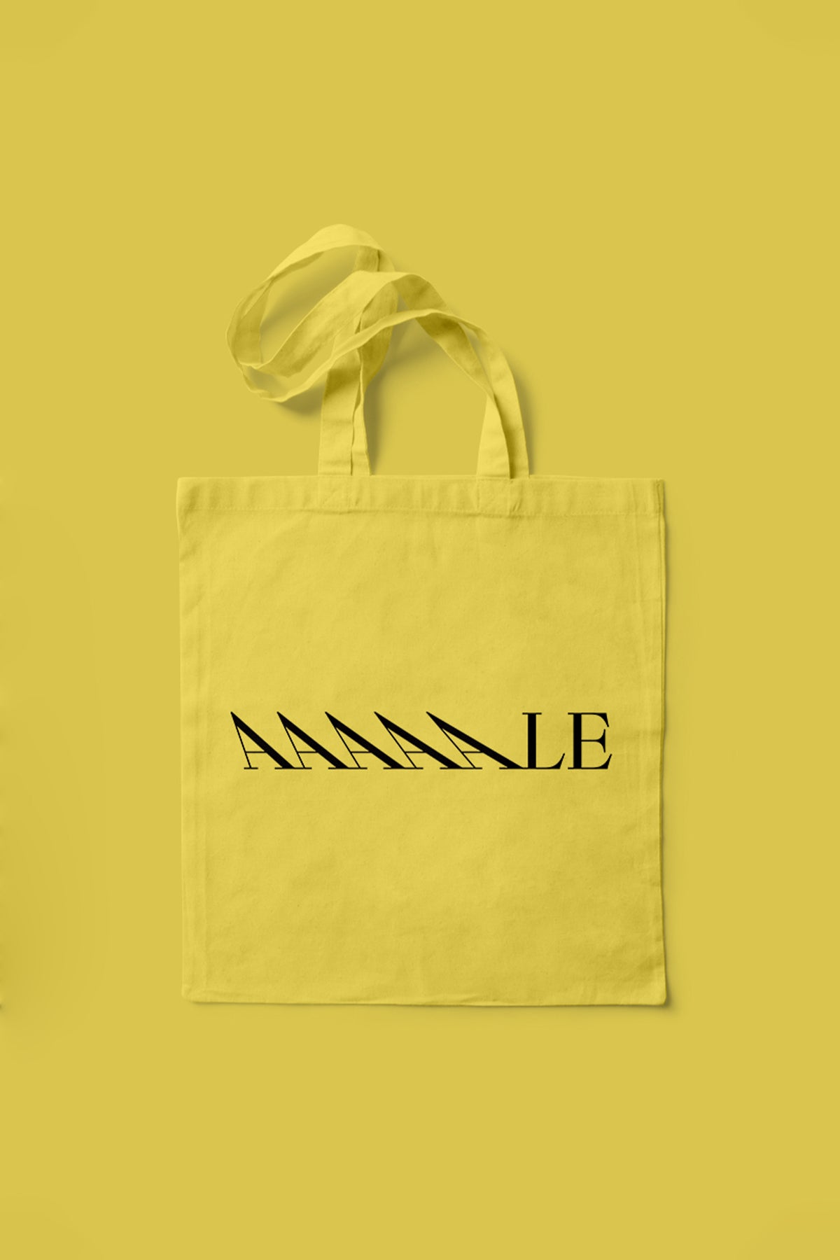 Amsterdam Bienali Tote Bag - Yellow
