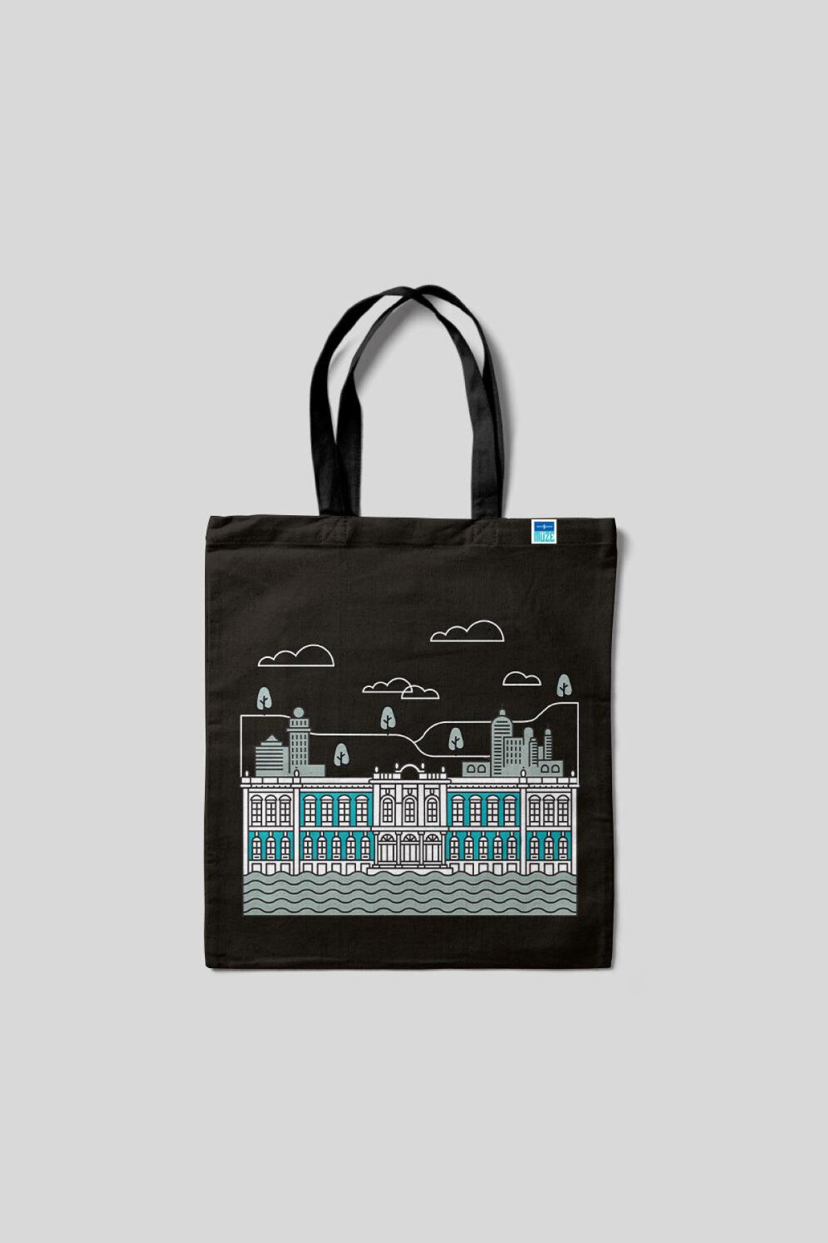 İş Bankası Museum Tote Bag - Black