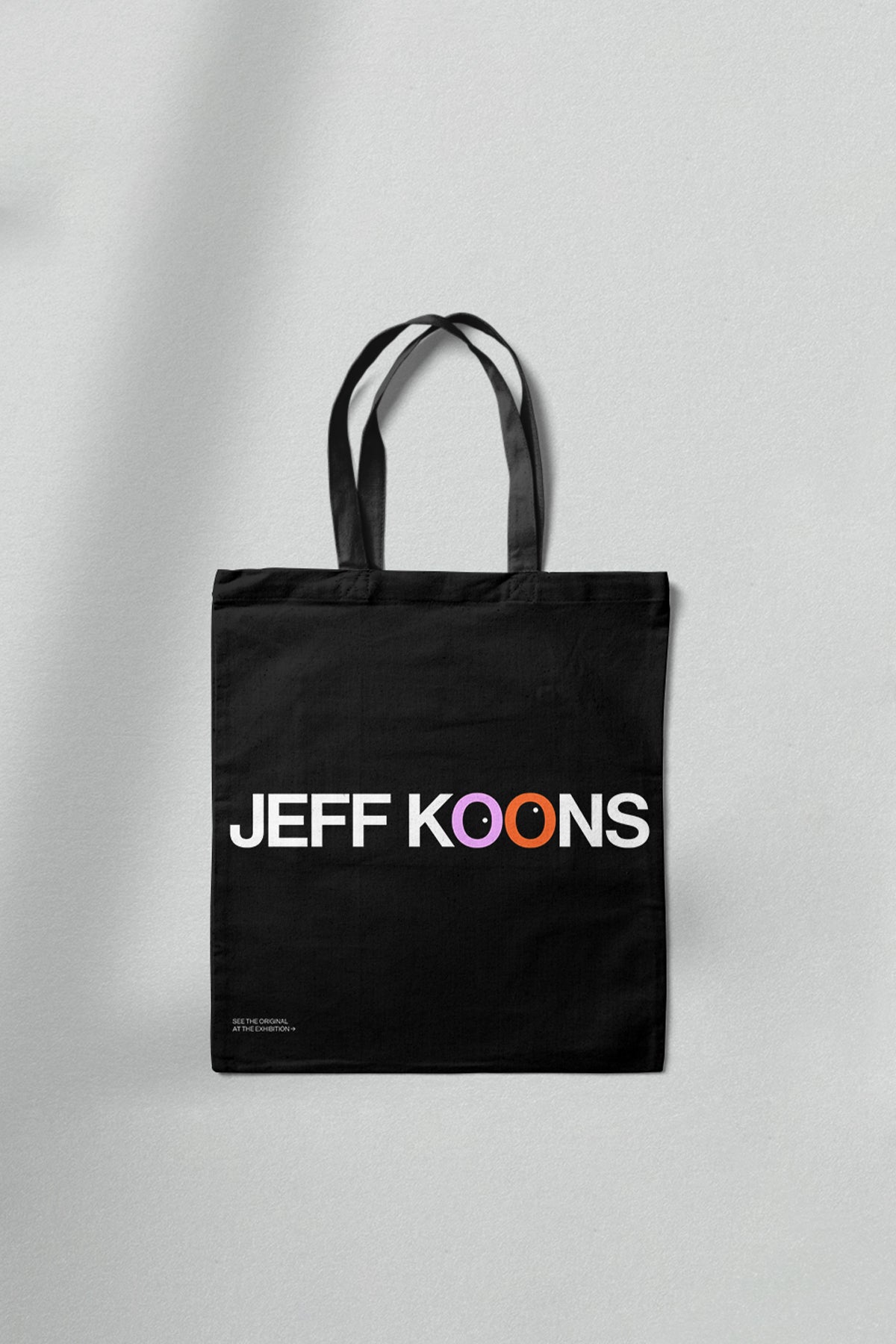 Jeff Koons Tote Bag - Black