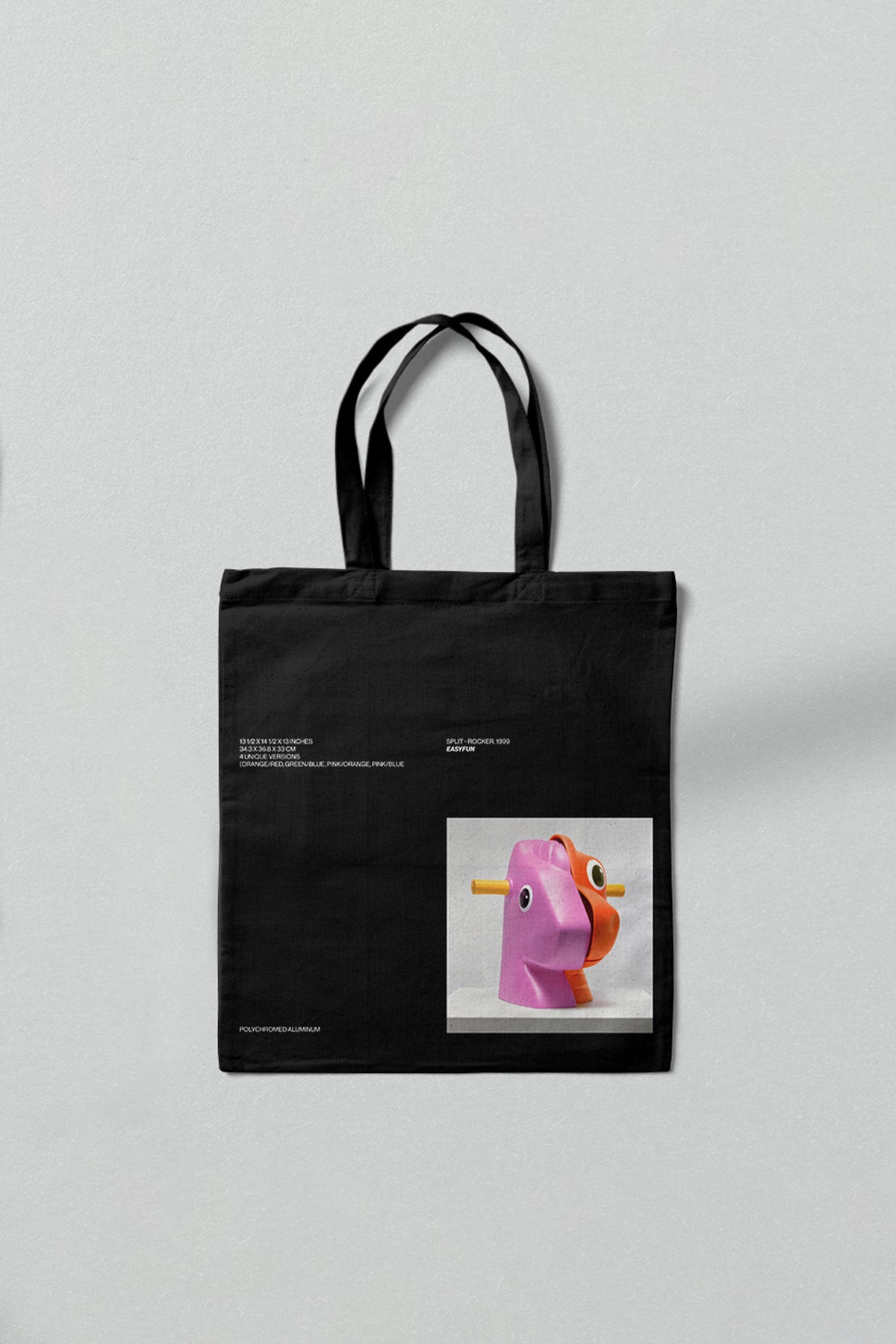 Jeff Koons Tote Bag - Black