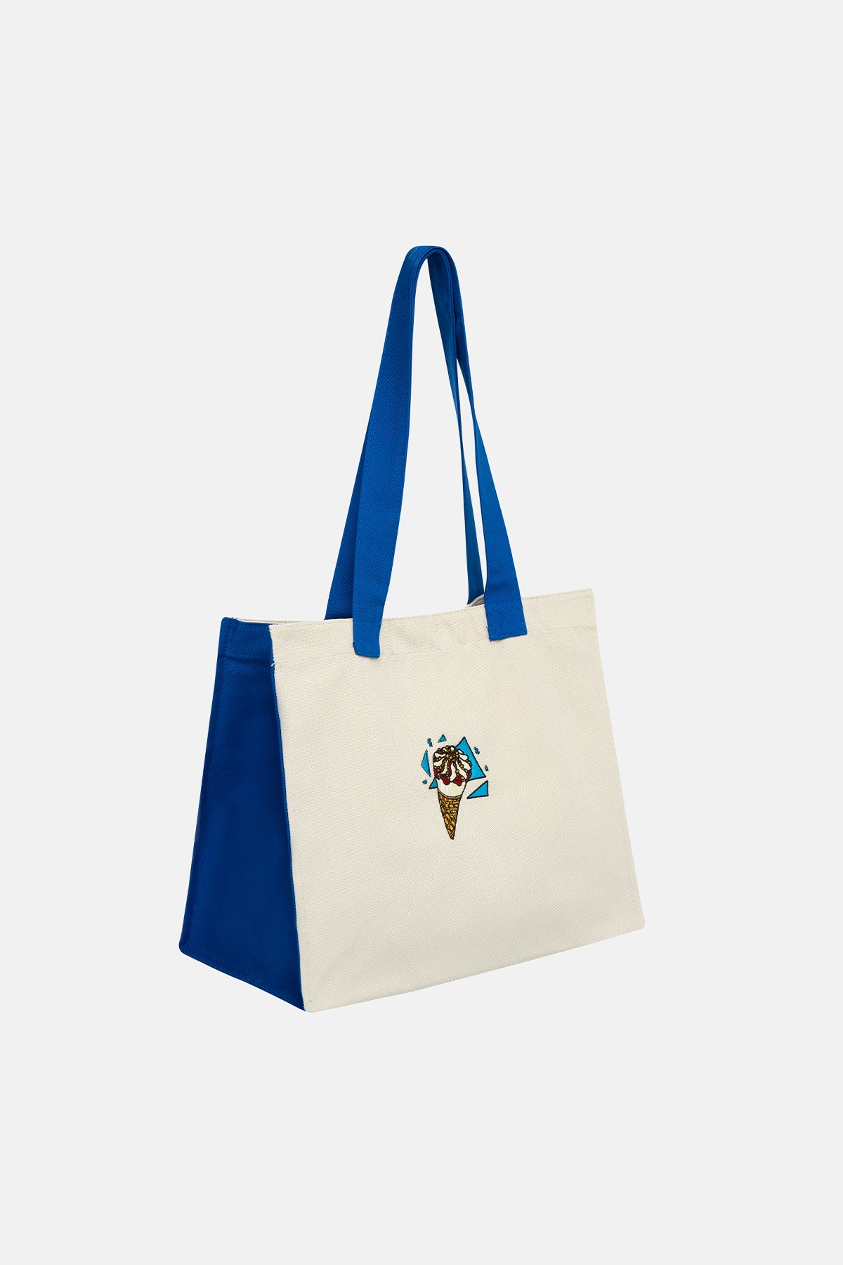 Algida Cornetto Tote Bag - Ecru/Blue