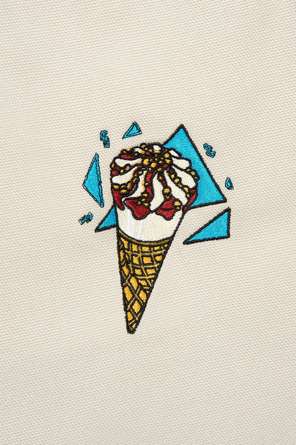 Algida Cornetto Tote Bag - Ecru/Blue