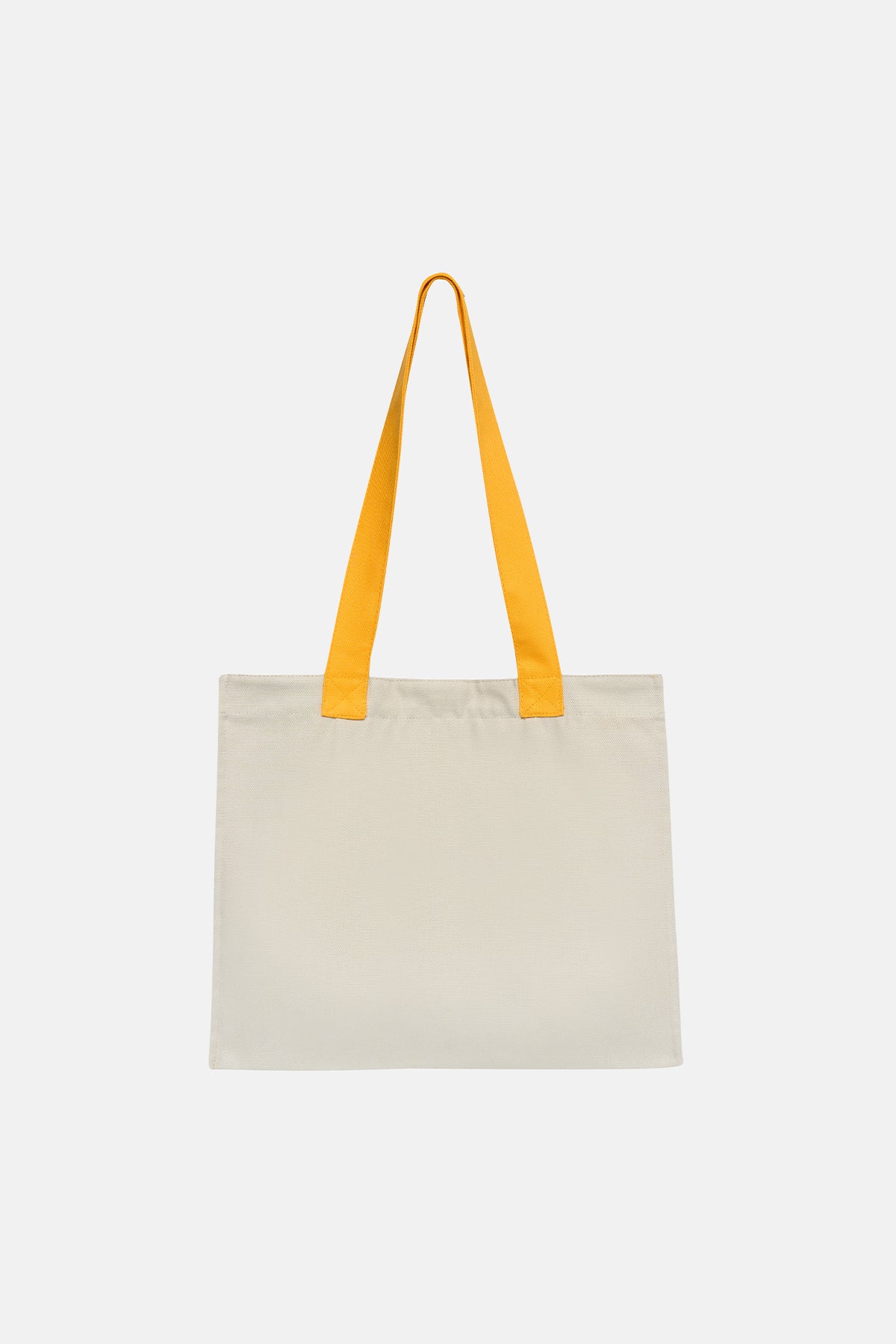 Algida Funny Finger Tote Bag - Ecru/Yellow