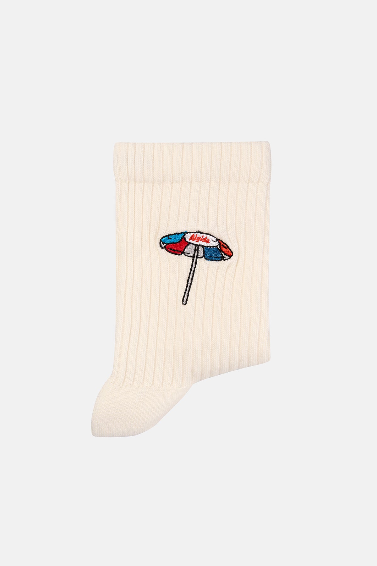 Algida Vintage Umbrella Socks - Ecru