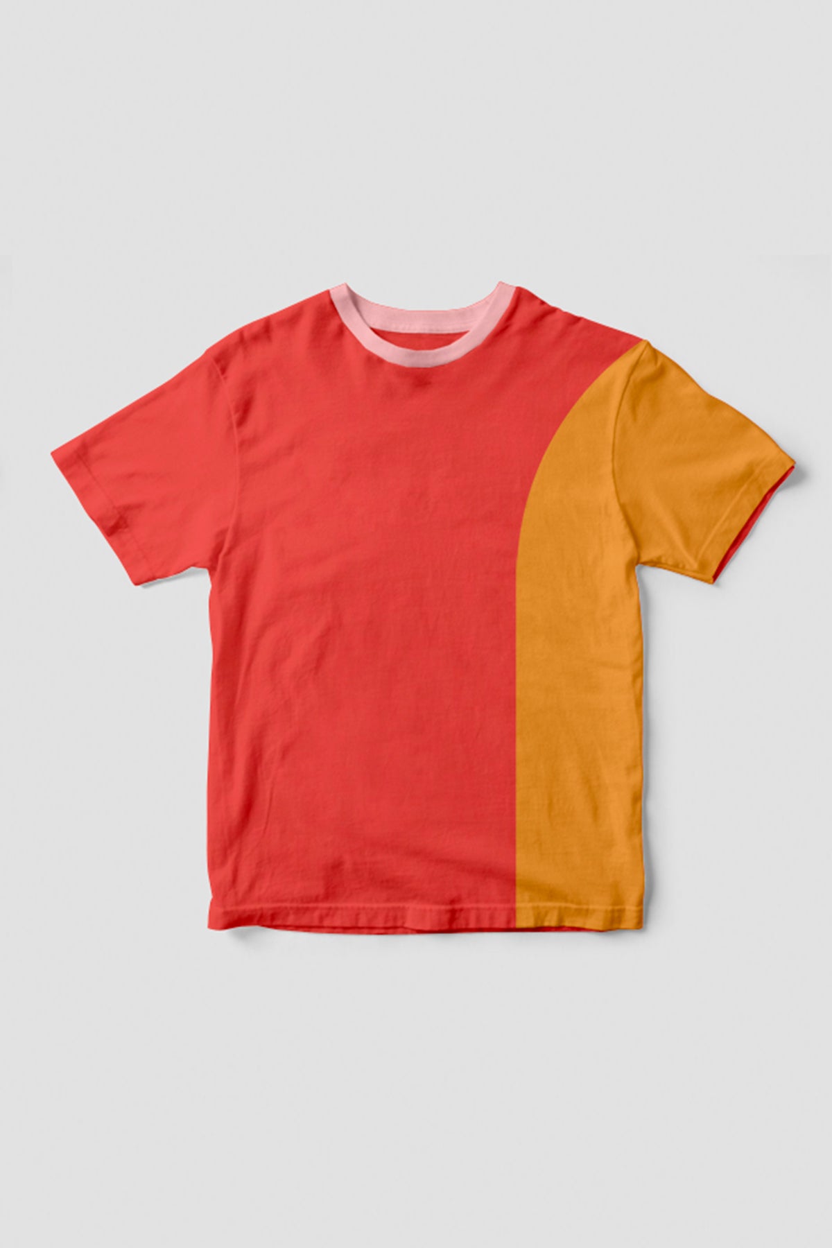 Barbican T-shirt Color Block - Red