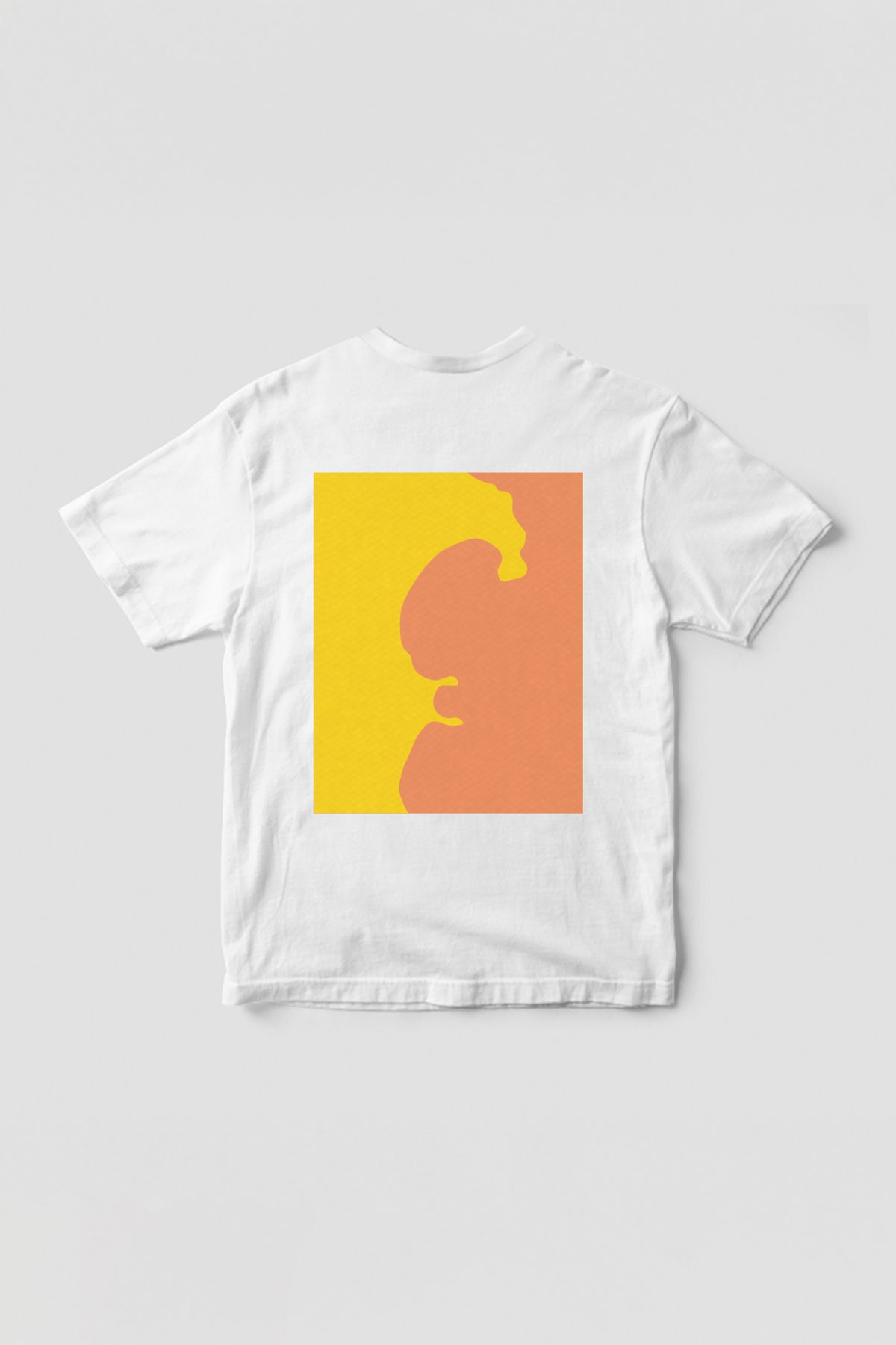 Bozcaada Jazz Festivali T-shirt - Red Yellow Hem