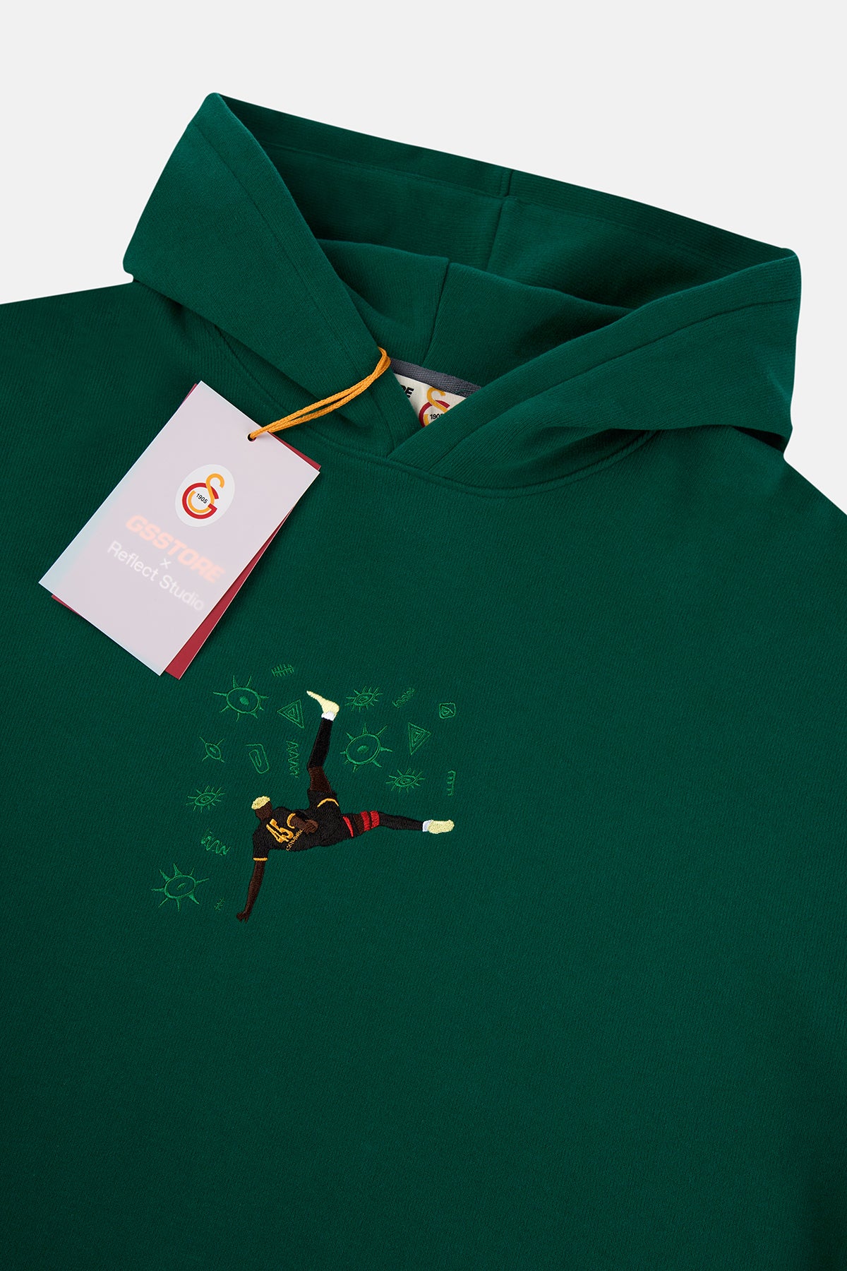 Galatasaray Osimhen Hoodie - Nigerian Green