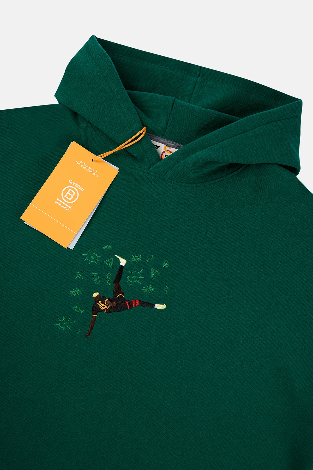 Galatasaray Osimhen Hoodie - Nigerian Green