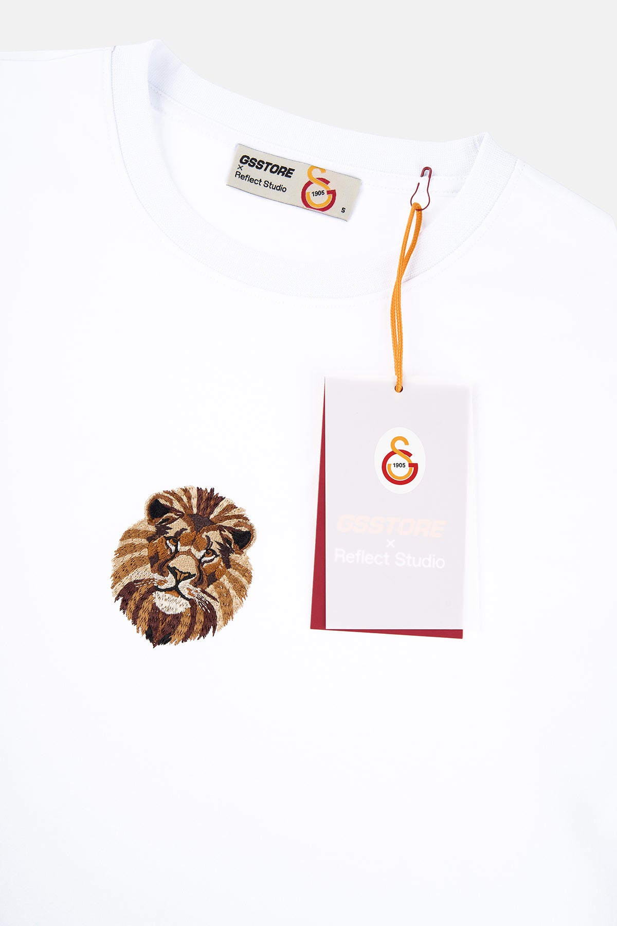 Galatasaray Aslan T-shirt - Beyaz
