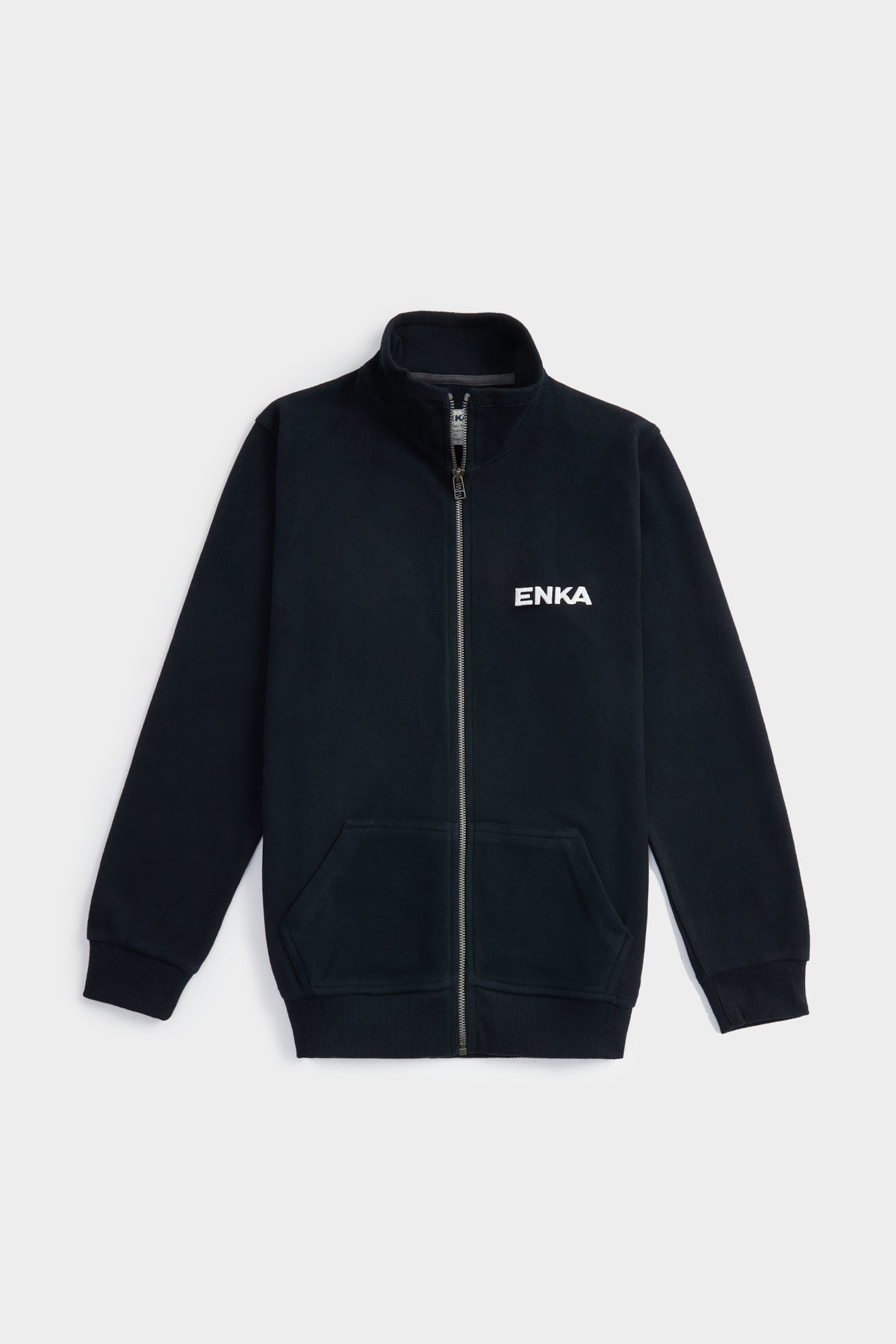 ENKA Full-Zip Sweatshirt - Dark Blue