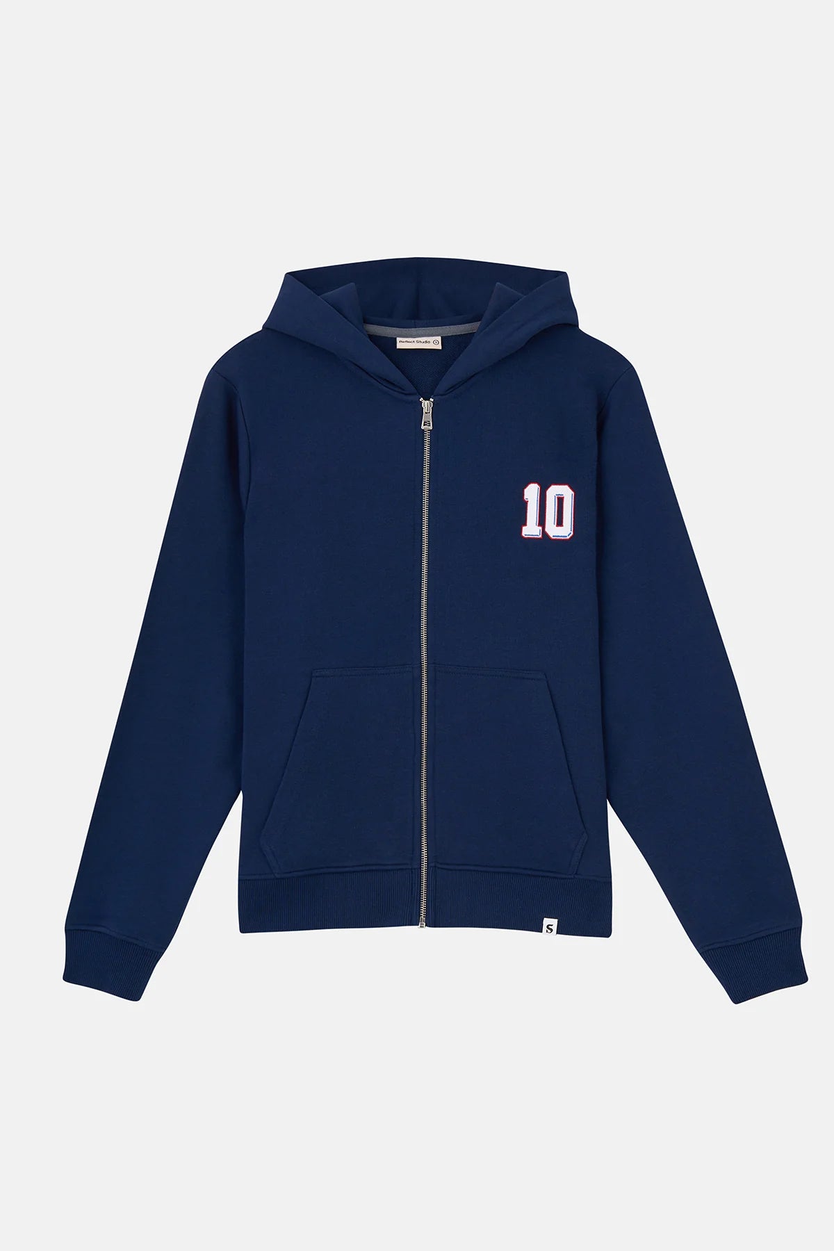 Socrates France 10 Full-Zip Hoodie - Dark Blue