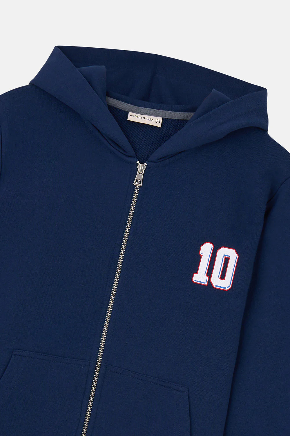 Socrates France 10 Full-Zip Hoodie - Dark Blue