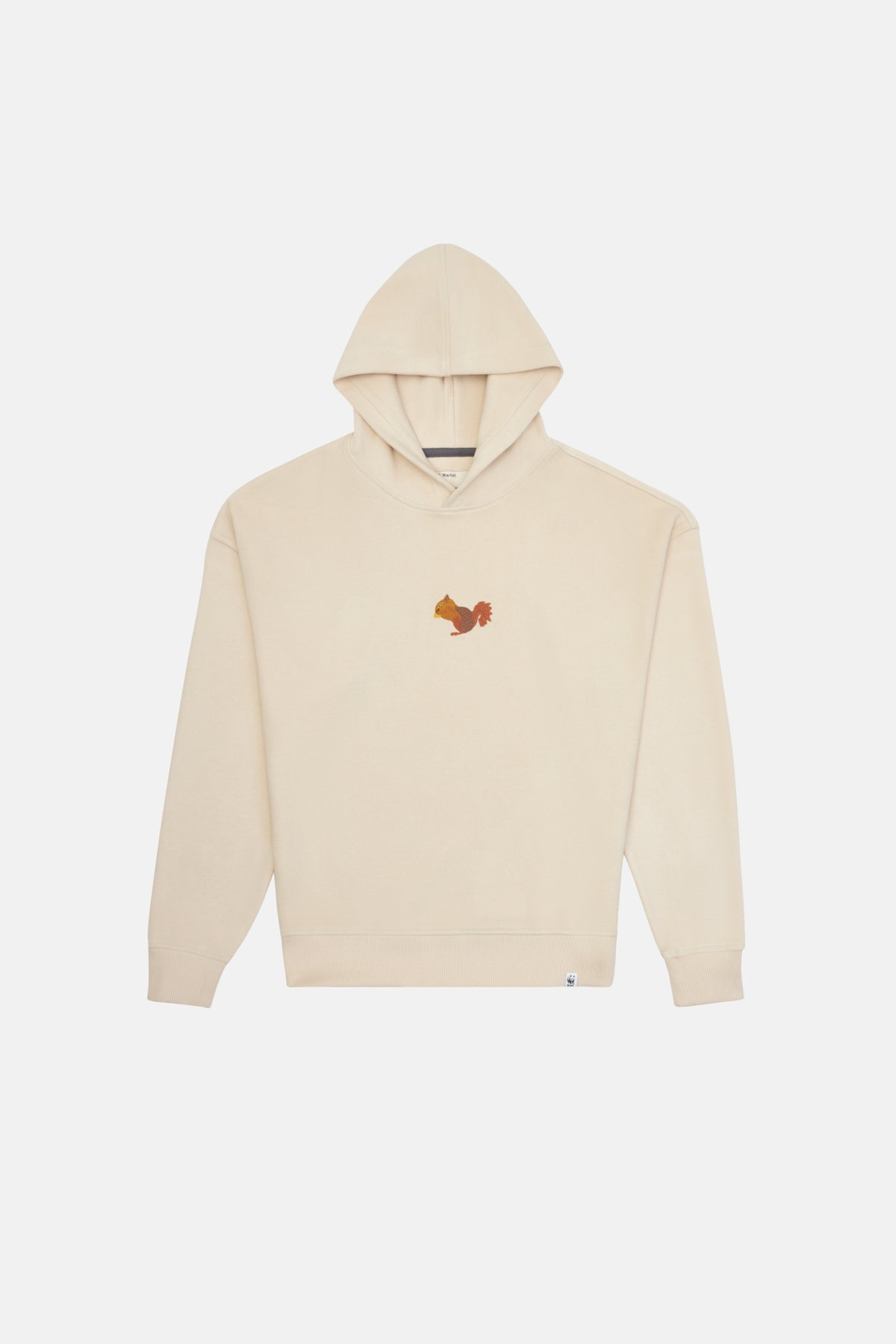 WWF Market Squirrel Hoodie - Beige