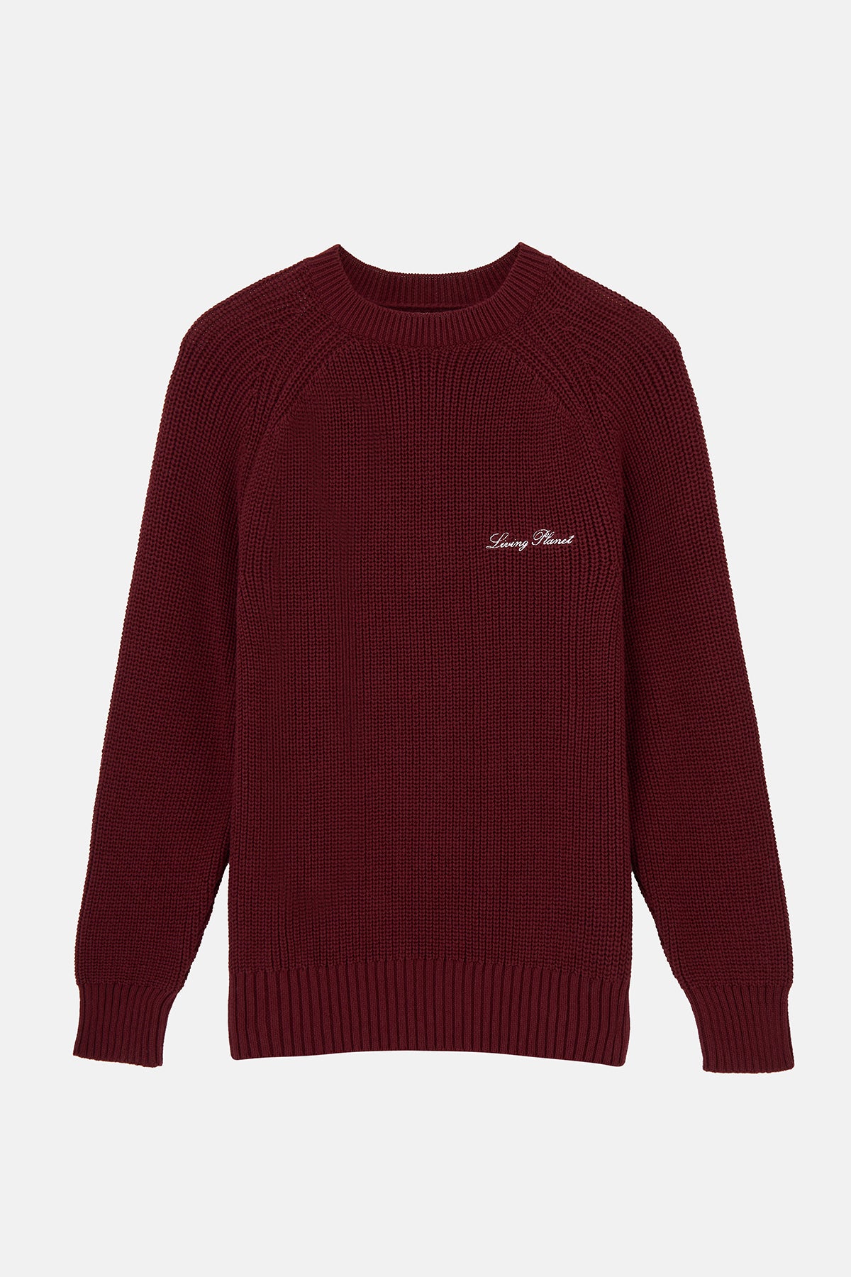 WWF Market Knitwear Sweater - Claret Red