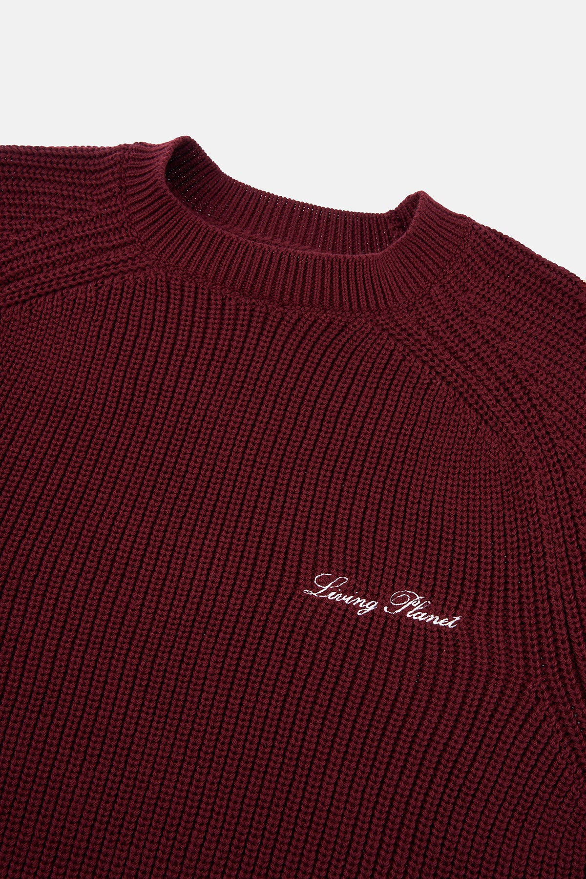WWF Market Knitwear Sweater - Claret Red