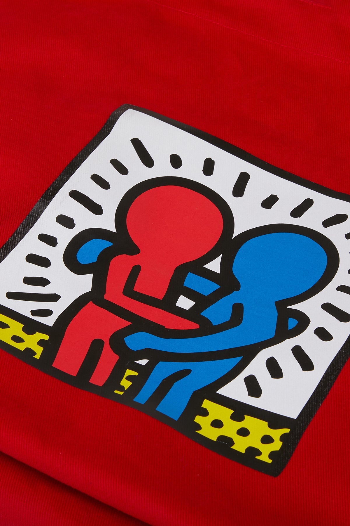 Keith Haring Tote Bag - Red
