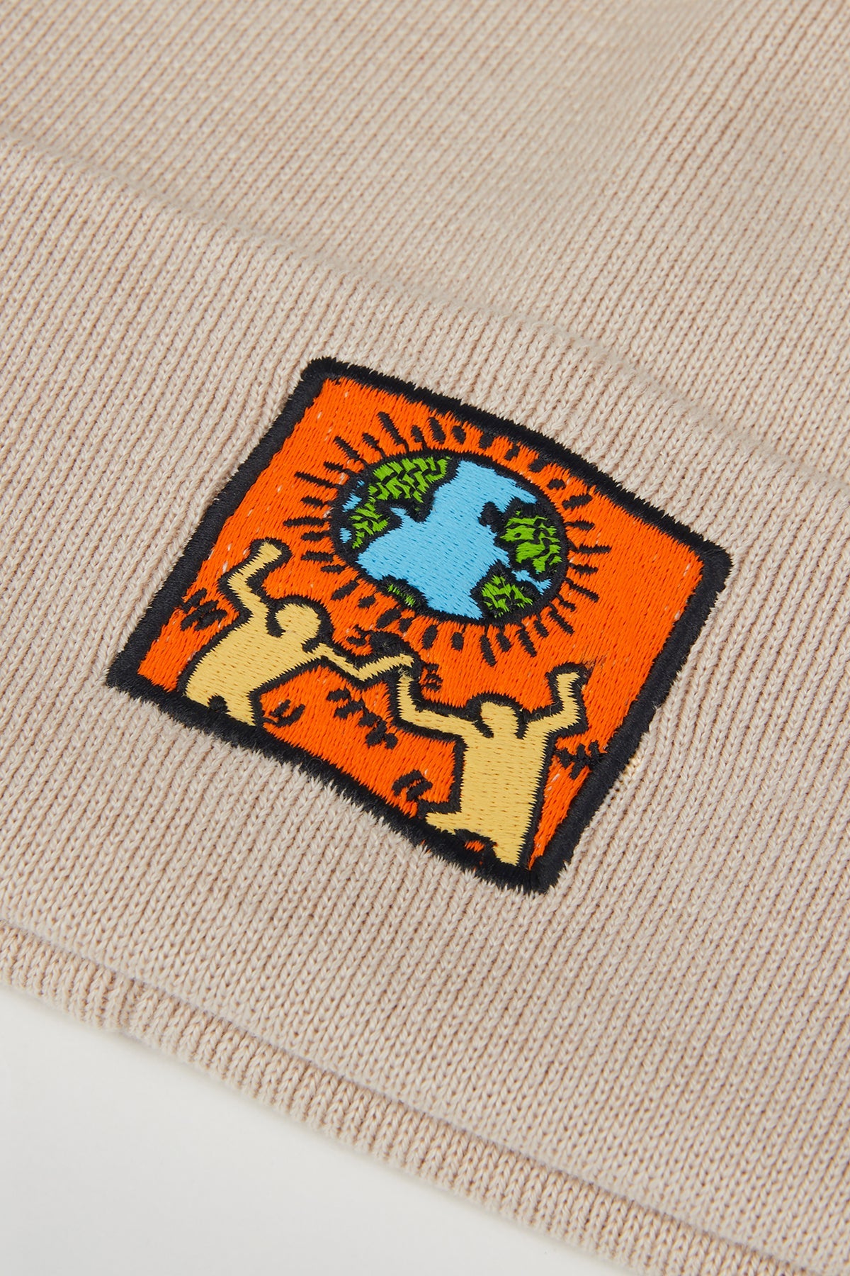 Keith Haring Beanie - Beige