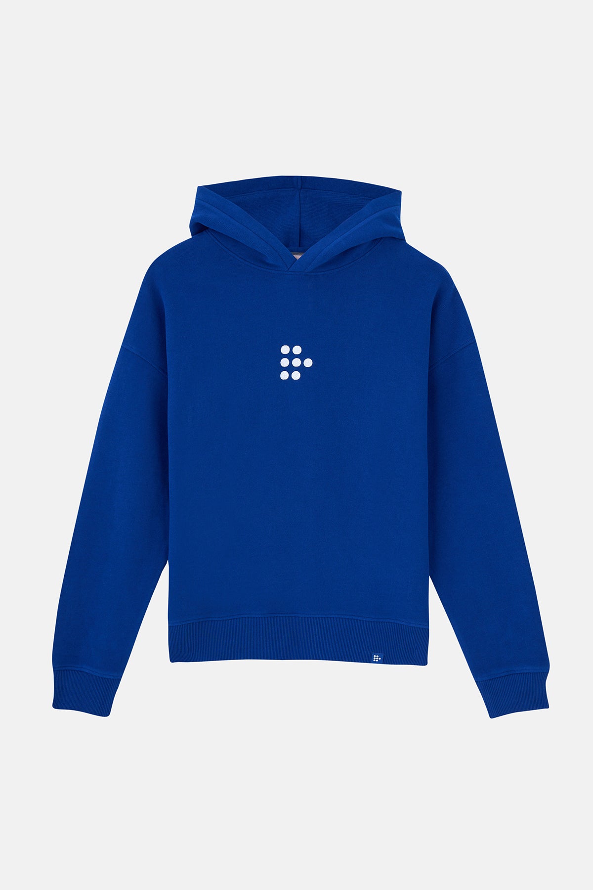 MUBI Dots Hoodie - Sax Blue