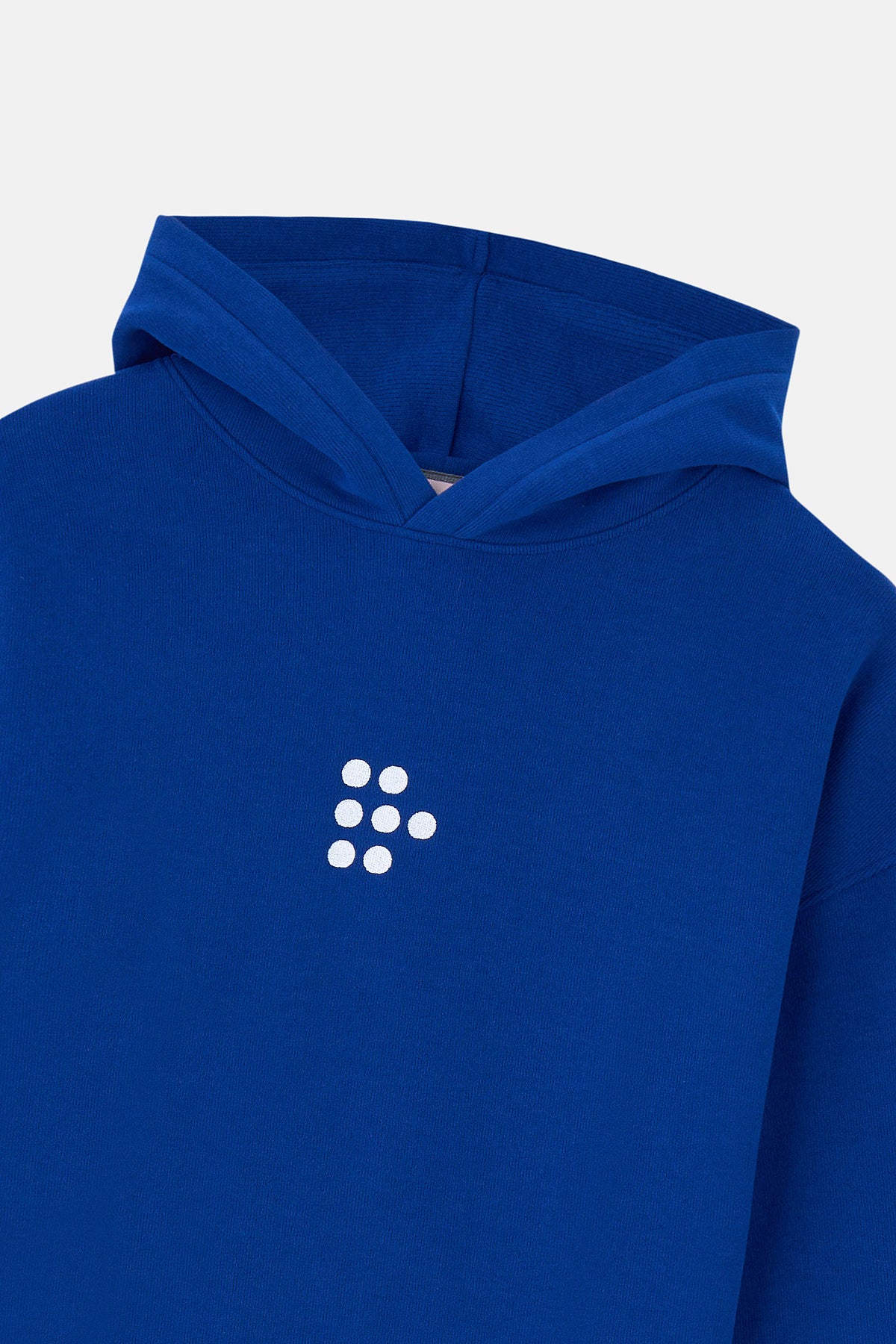 MUBI Dots Hoodie - Sax Blue