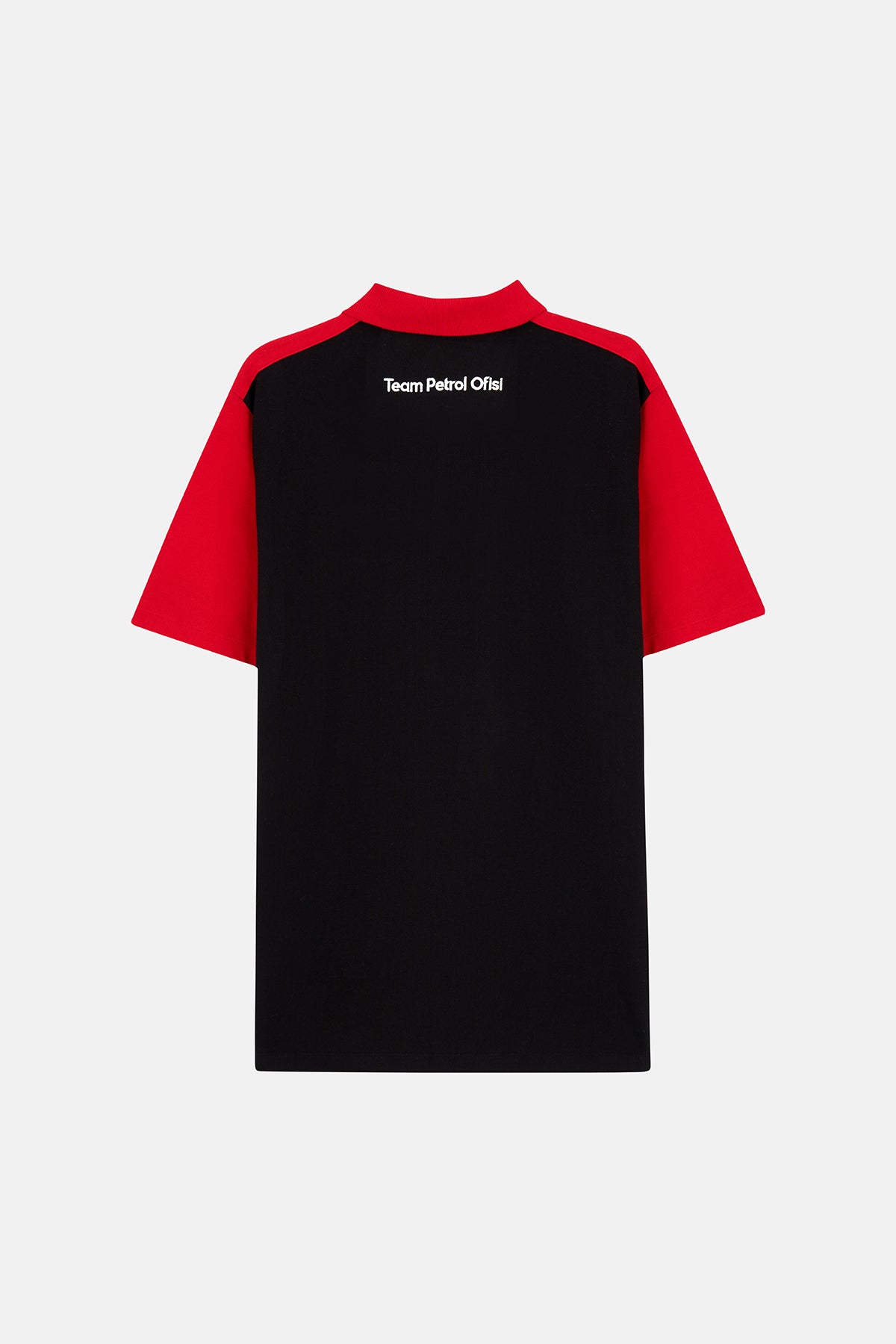 Petrol Ofisi Polo Yaka T-shirt - Red/Black