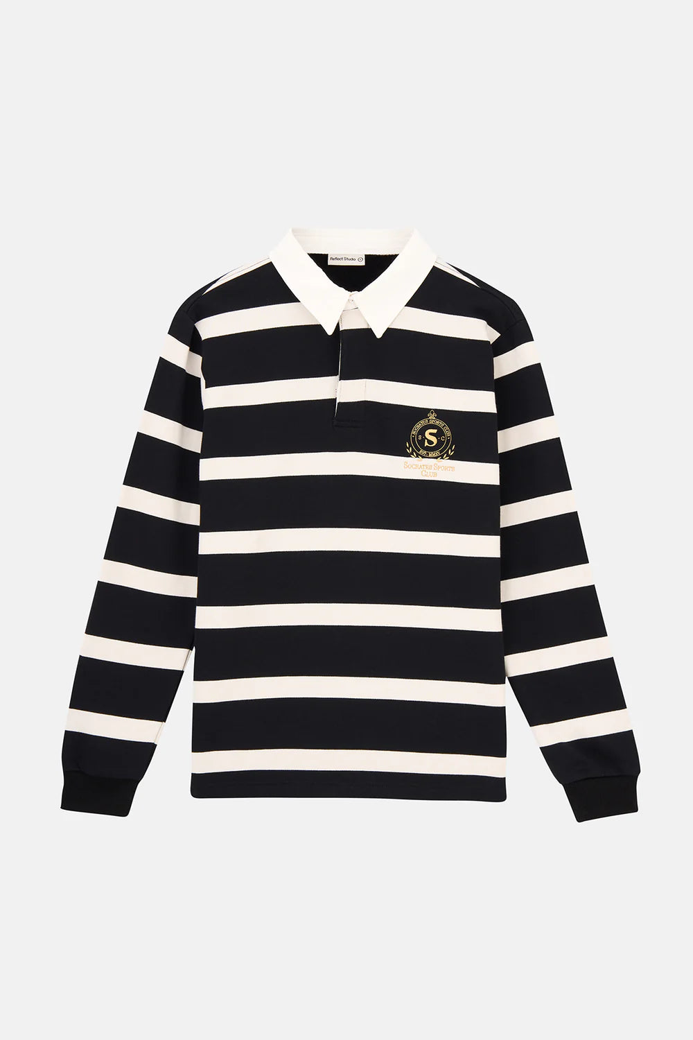 Socrates Club Polo Sweatshirt - Black