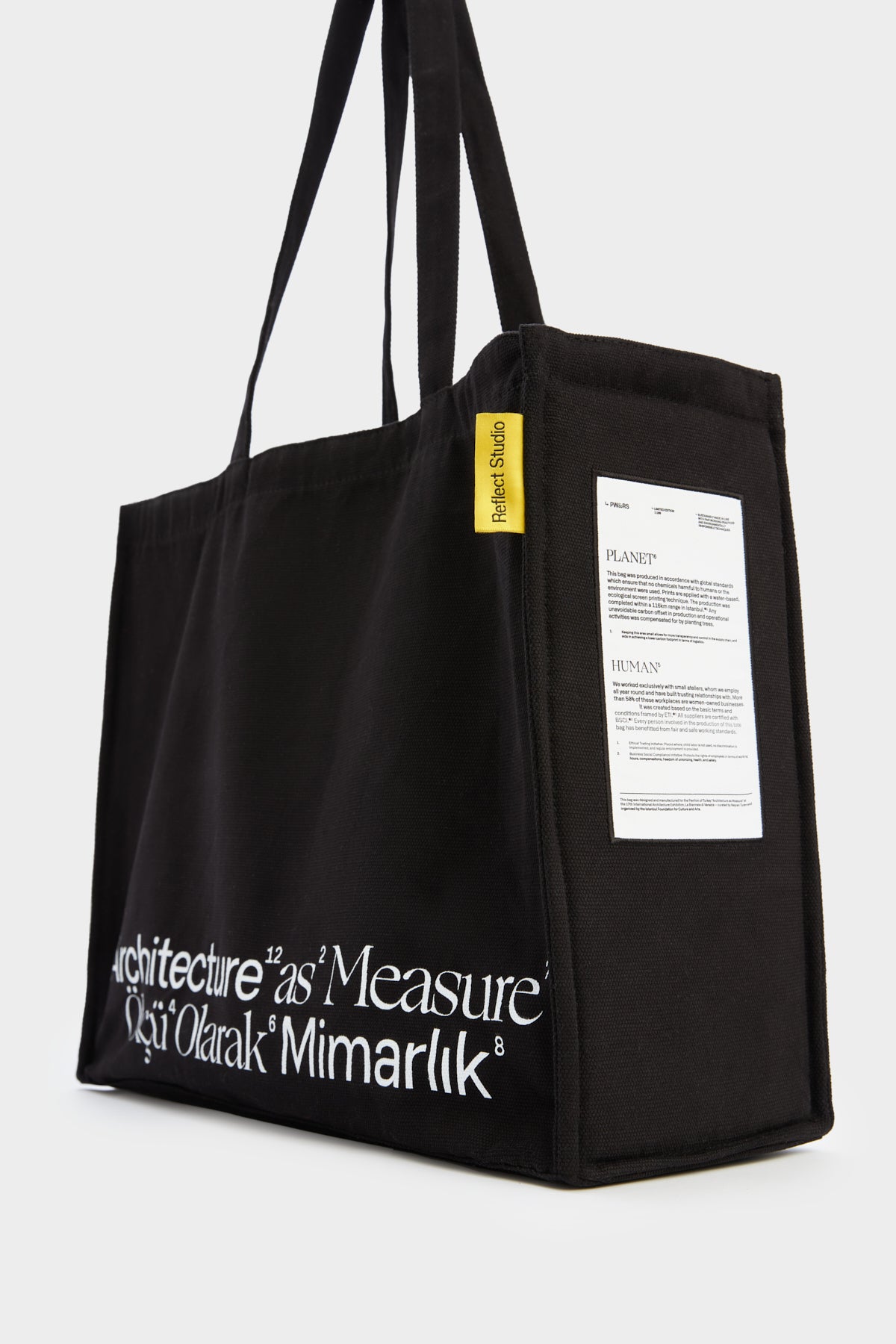Mimarlık Bienali Tote Bag - Black