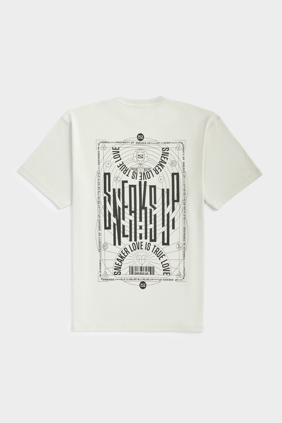 Sneaks Up T-shirt - White
