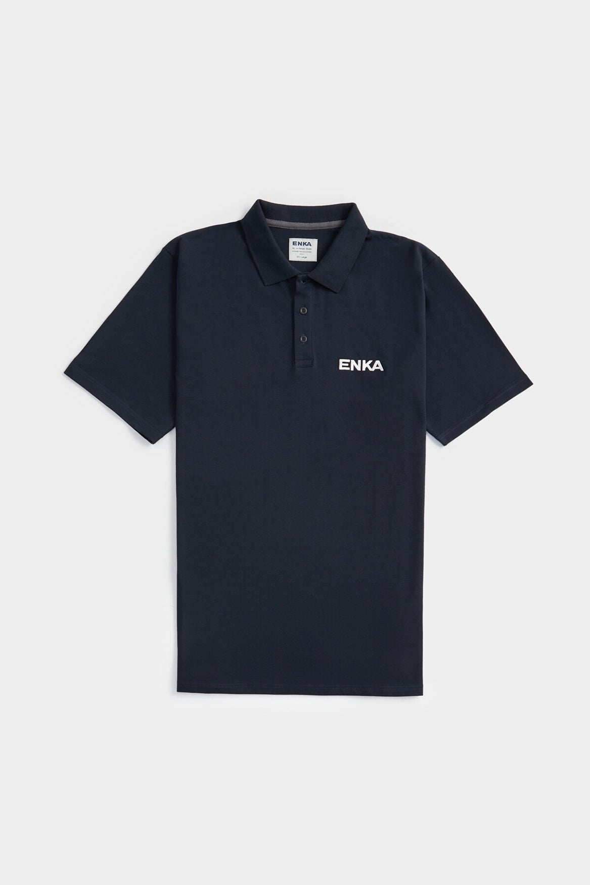 ENKA Polo T-shirt - Dark Blue