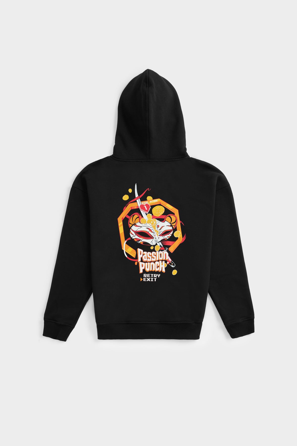 Passion Punch Hoodie - Black
