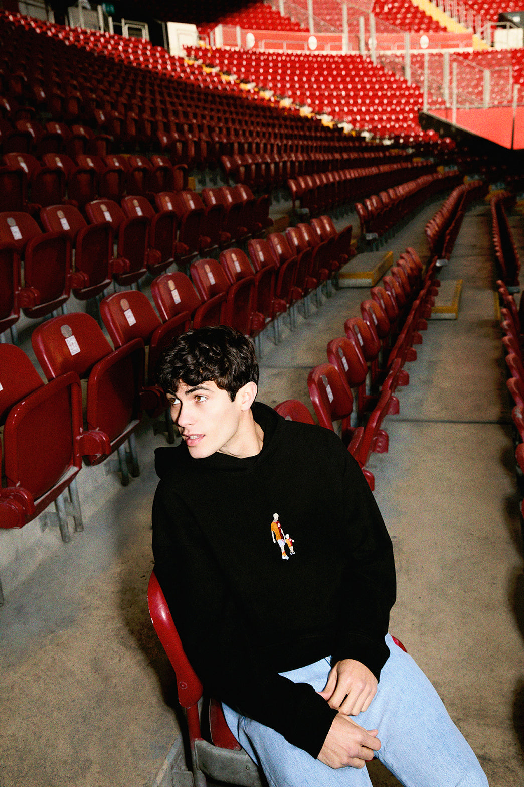 Galatasaray Mertens & Ciro Hoodie - Black