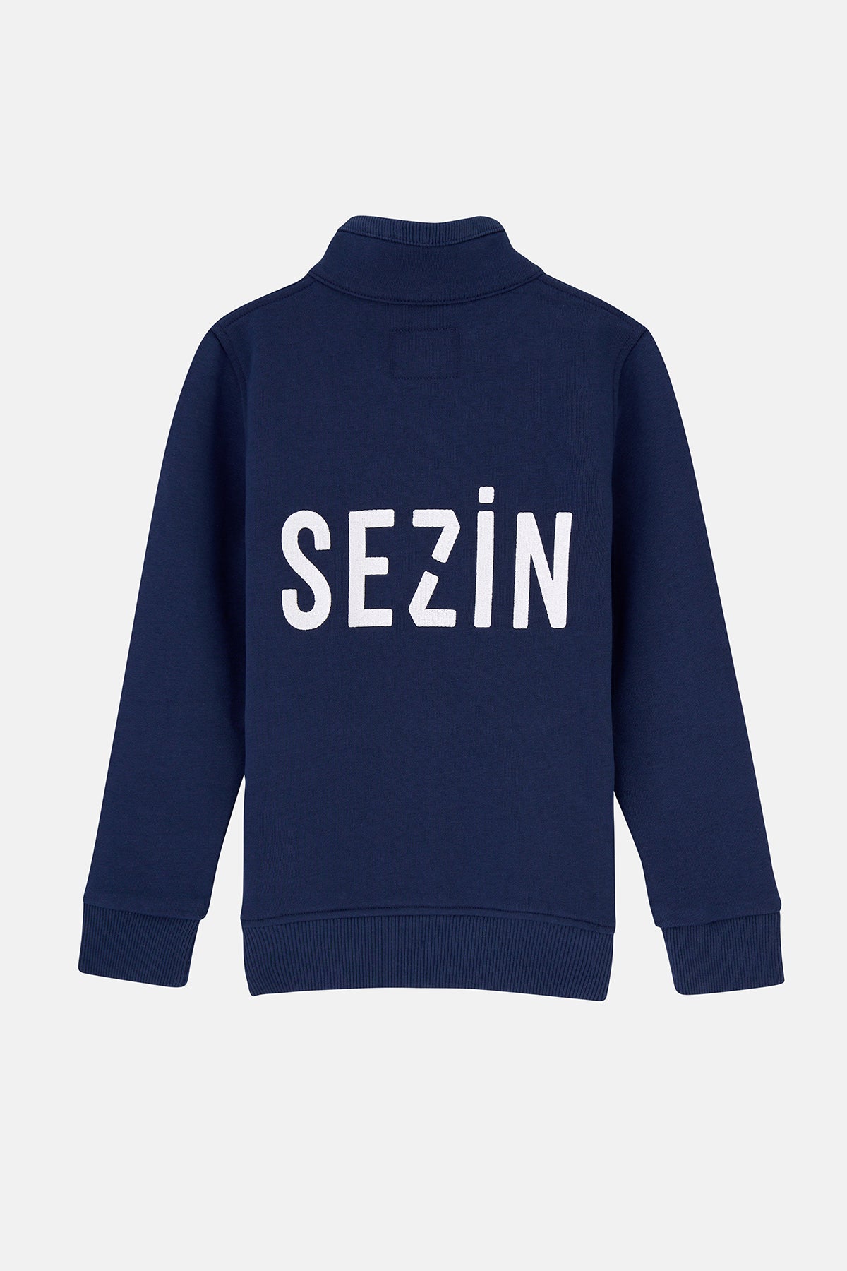 Sezin Schoool Full-Zip Sweatshirt - Navy Blue