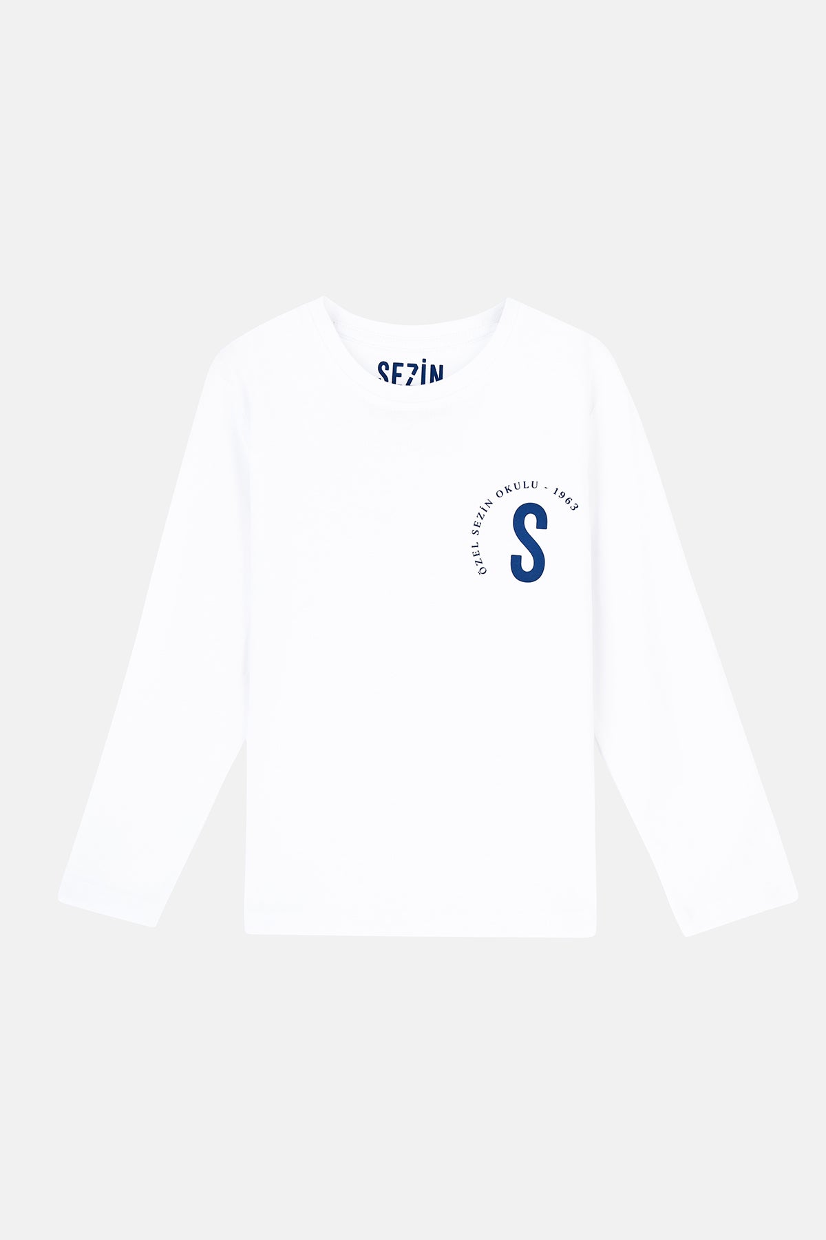 Sezin Schools Long Sleeve T-shirt - White