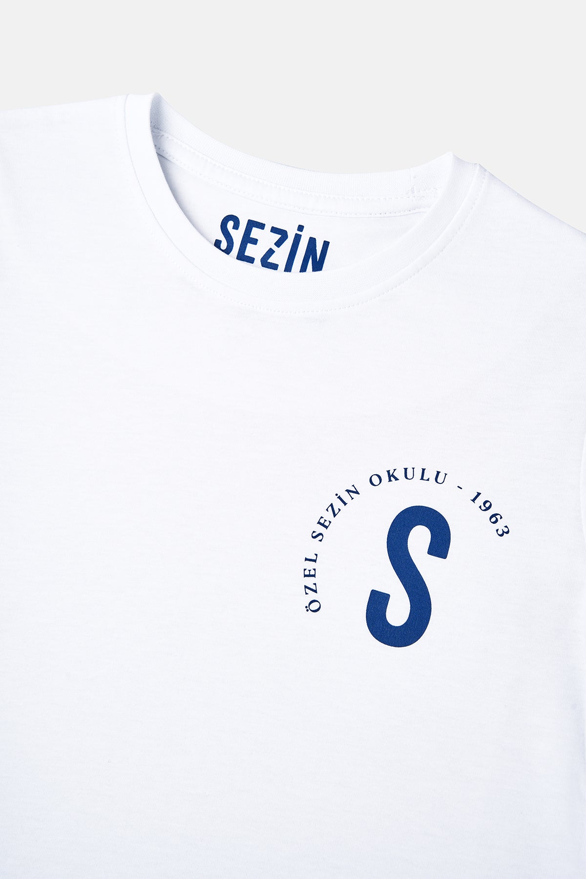 Sezin Schools Long Sleeve T-shirt - White