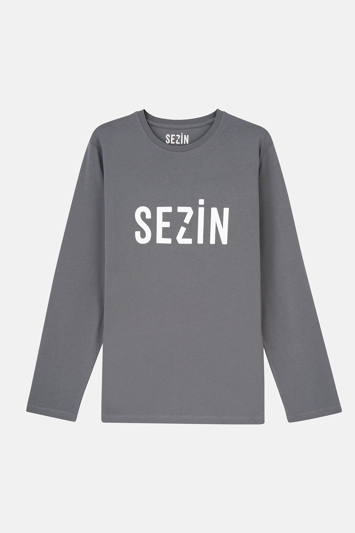 Sezin Schools Long Sleeve T-shirt - Gray