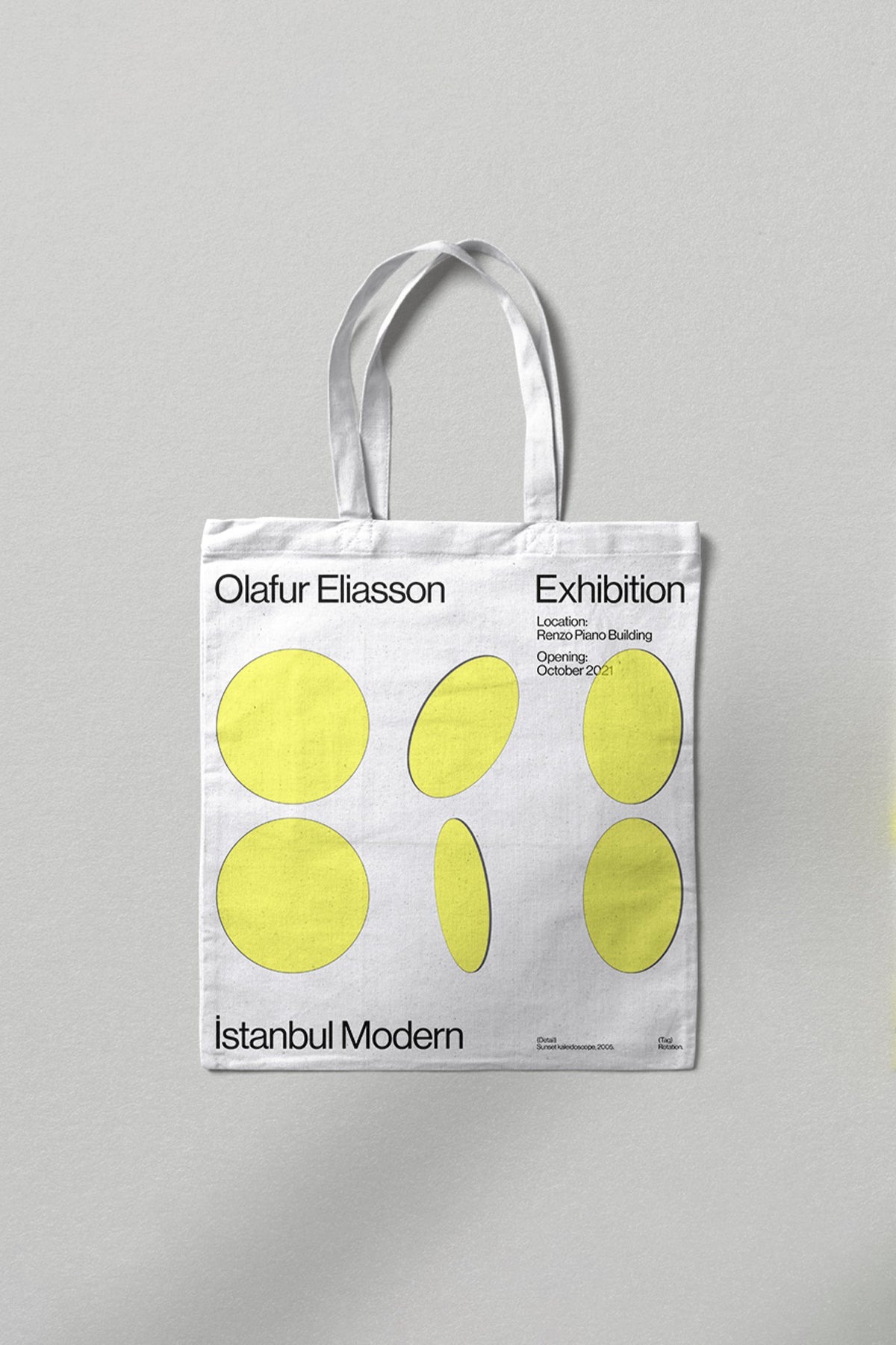 Olafur Tote Bag - White