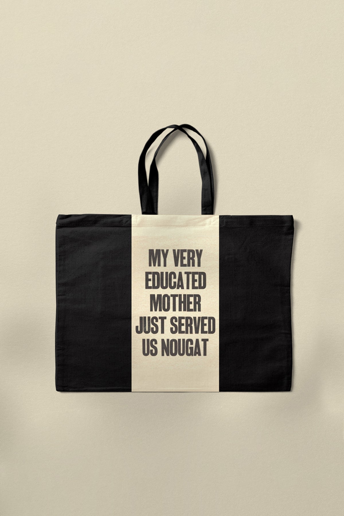 Love Served Tote Bag - Black