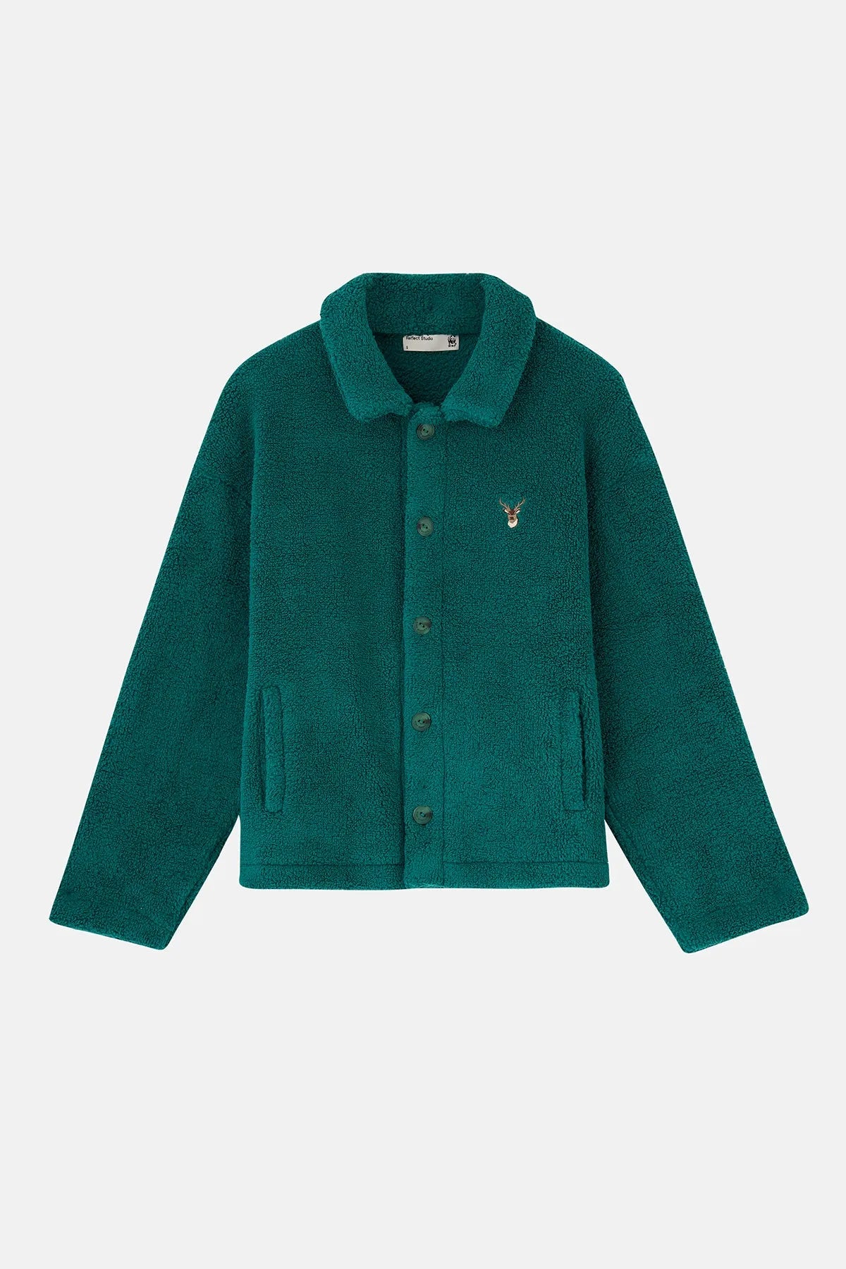 WWF Market Sherpa Ceket - Yeşil