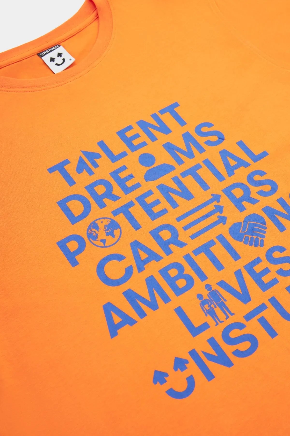 Unstuck T-shirt - Orange
