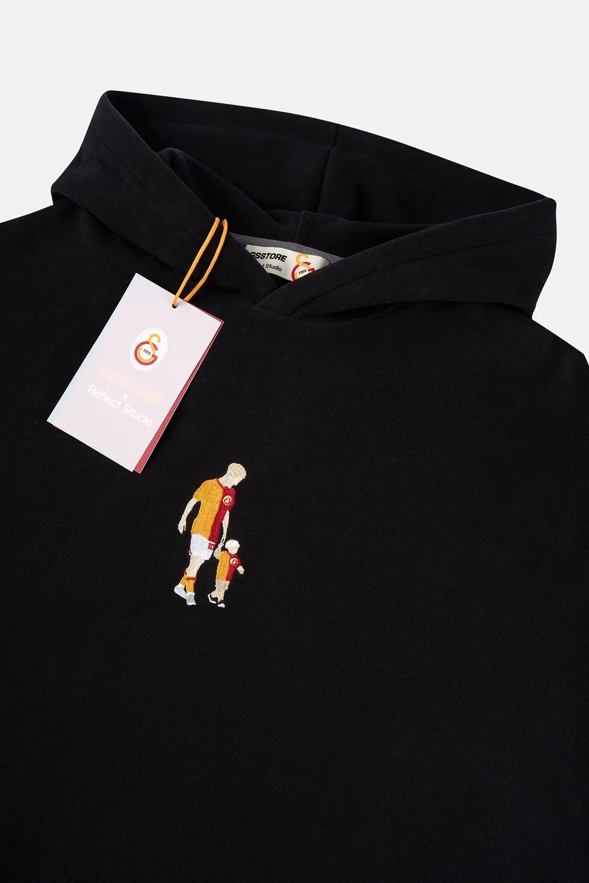 Galatasaray Mertens & Ciro Hoodie - Siyah
