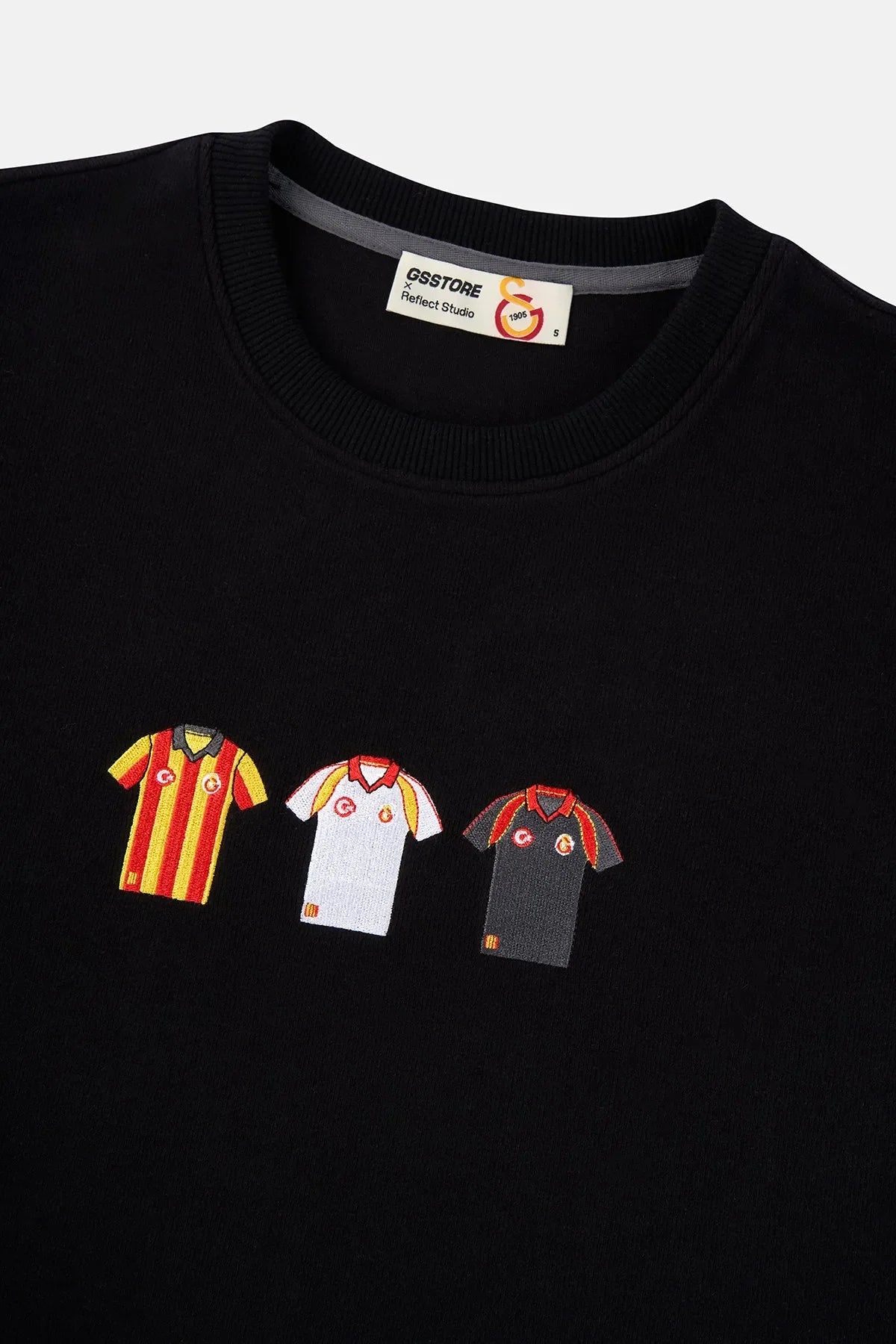 Galatasaray 99-00 Forma Set Sweatshirt - Siyah