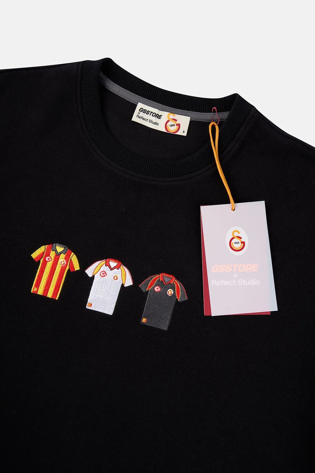 Galatasaray 99-00 Forma Set Sweatshirt - Siyah