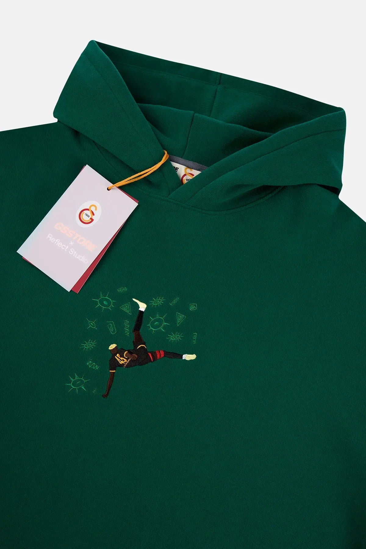 Galatasaray Osimhen Hoodie - Yeşil