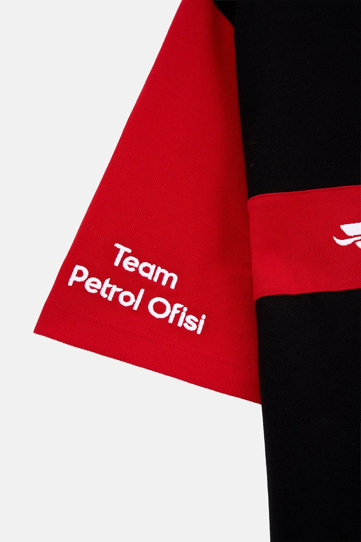 Petrol Ofisi Polo Yaka T-shirt - Red/Black