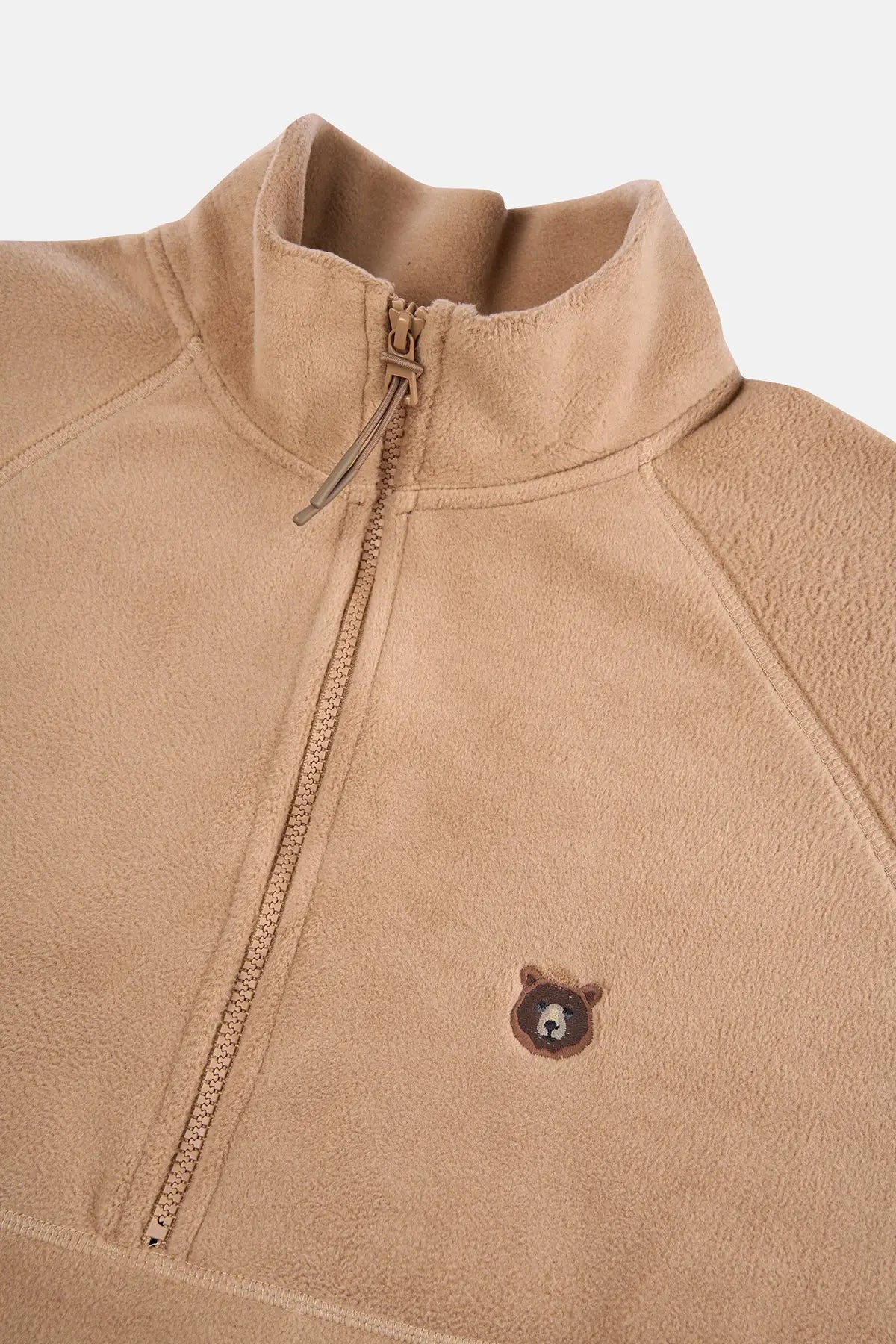 WWF Market Half-Zip Polar - Beige