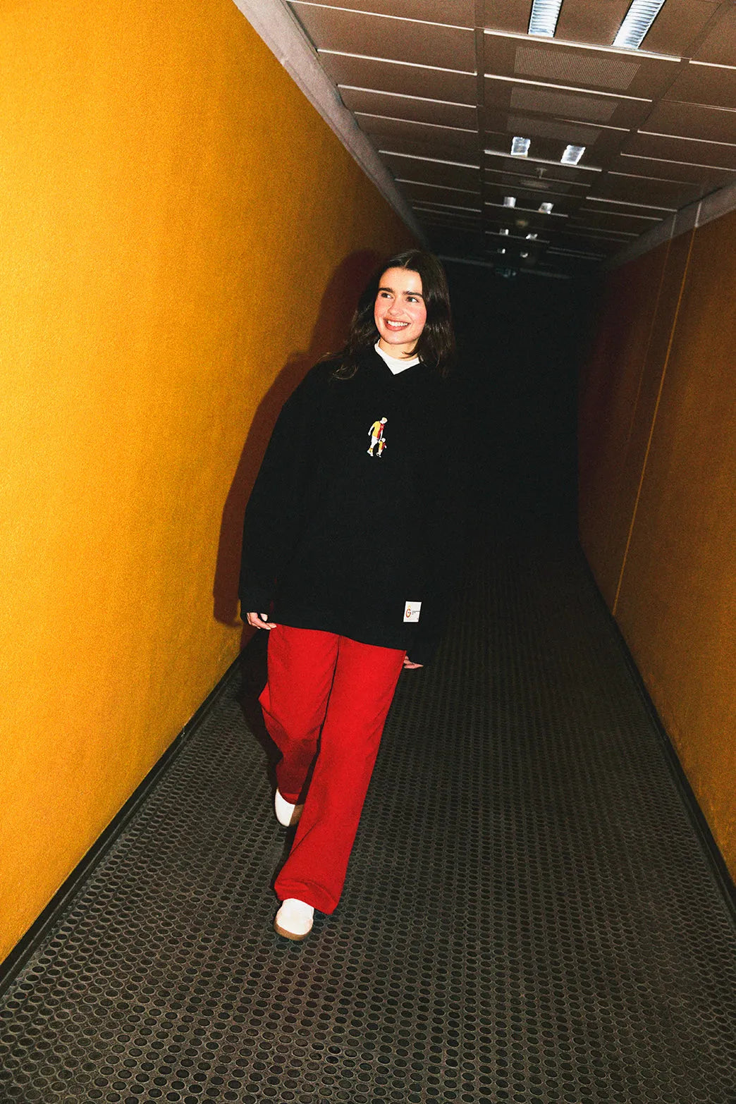 Galatasaray Mertens & Ciro Hoodie - Siyah
