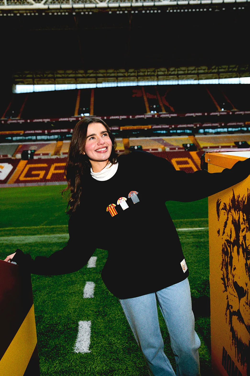 Galatasaray 99-00 Forma Set Sweatshirt - Siyah