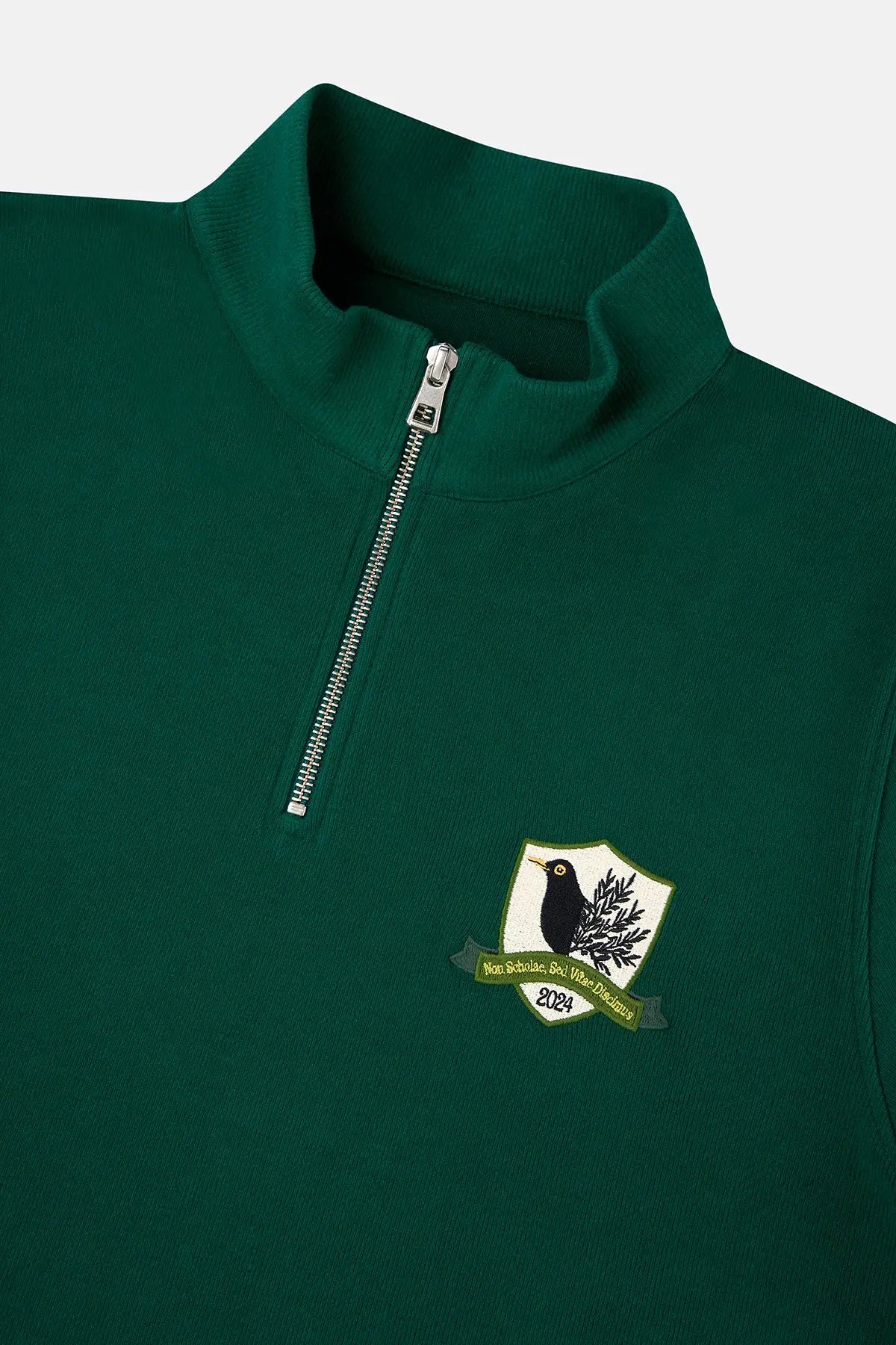 Zeytin Ağacı Okulları Q-Zip Sweatshirt - Yeşil